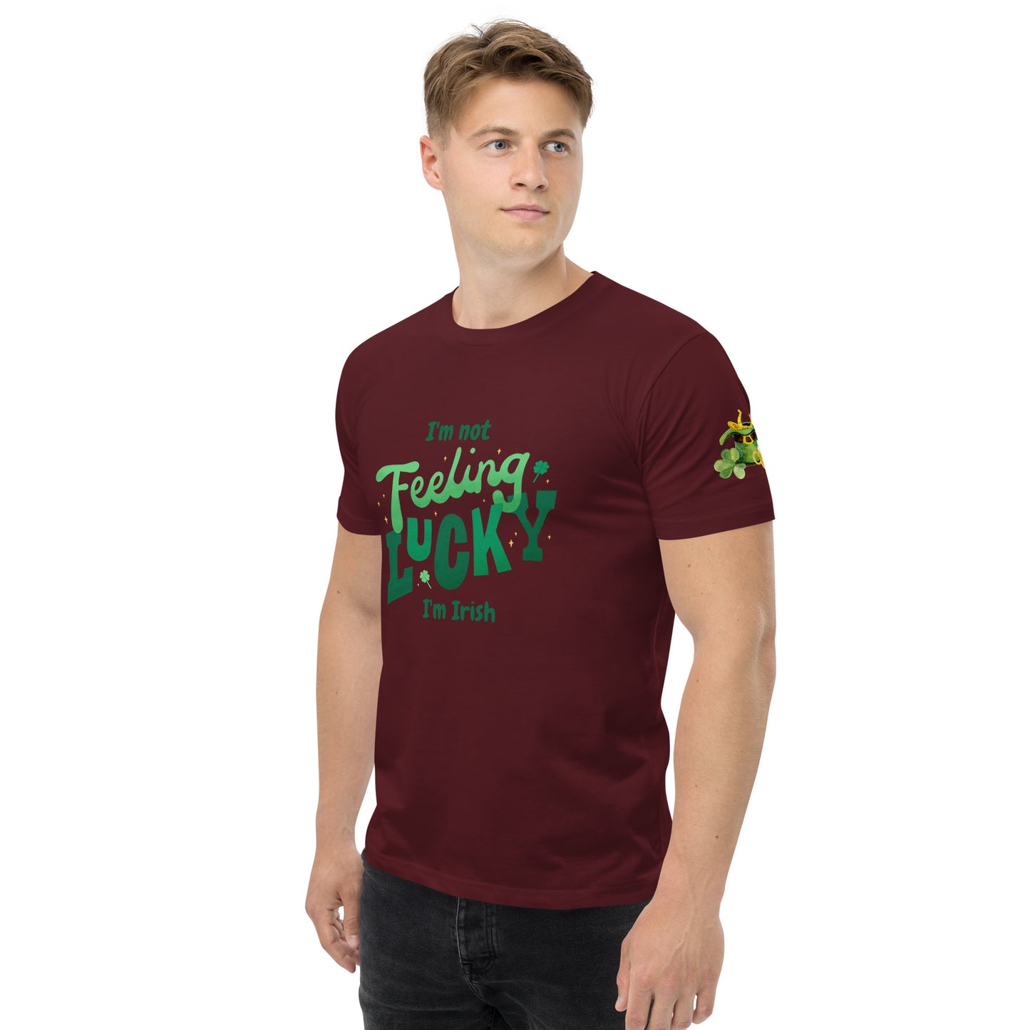 Irish I Were Lucky - Funny Men's St. Patrick's Day T-Shirt
