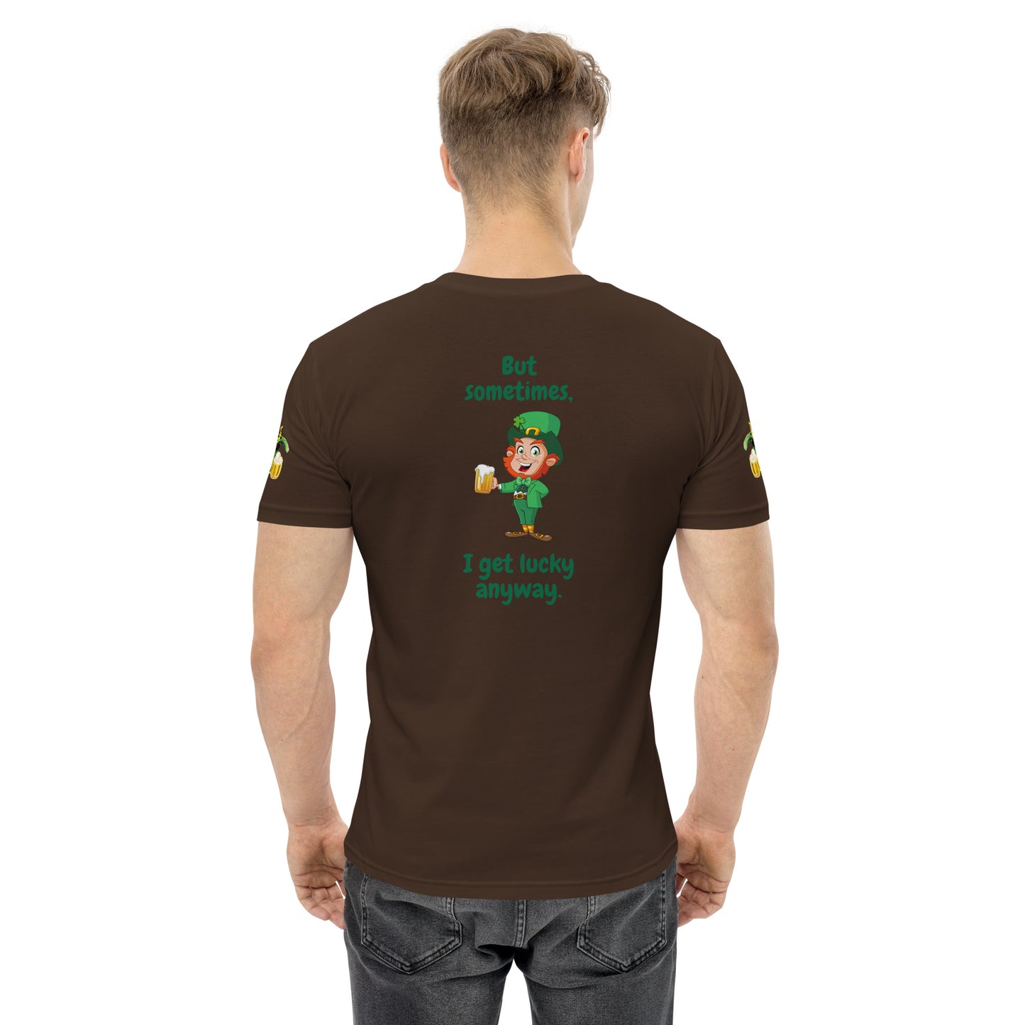 Irish I Were Lucky - Funny Men's St. Patrick's Day T-Shirt