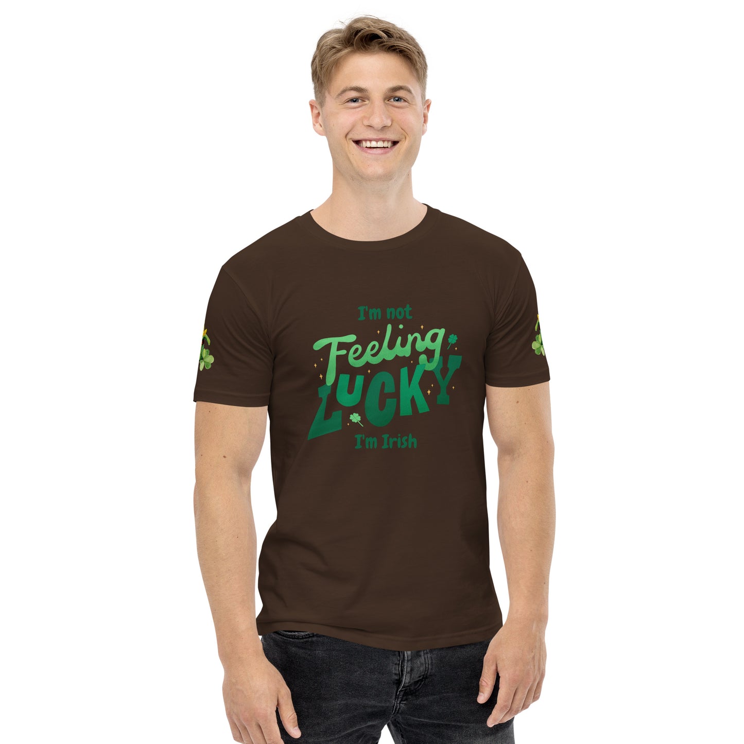 Irish I Were Lucky - Funny Men's St. Patrick's Day T-Shirt