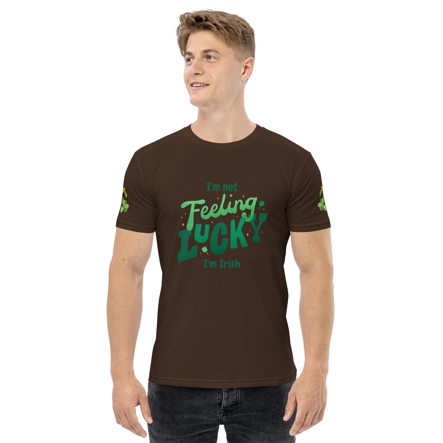 Irish I Were Lucky - Funny Men's St. Patrick's Day T-Shirt