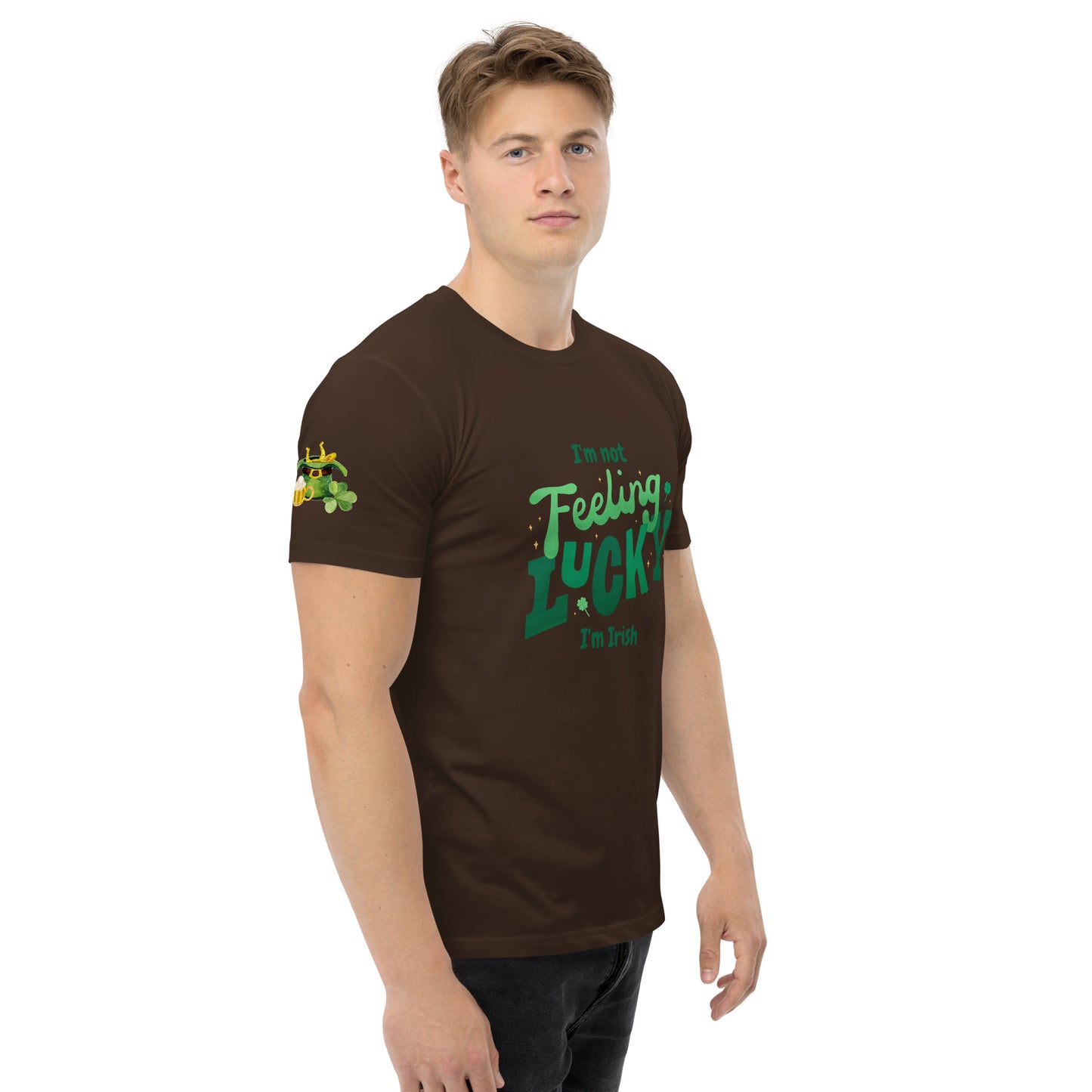 Irish I Were Lucky - Funny Men's St. Patrick's Day T-Shirt