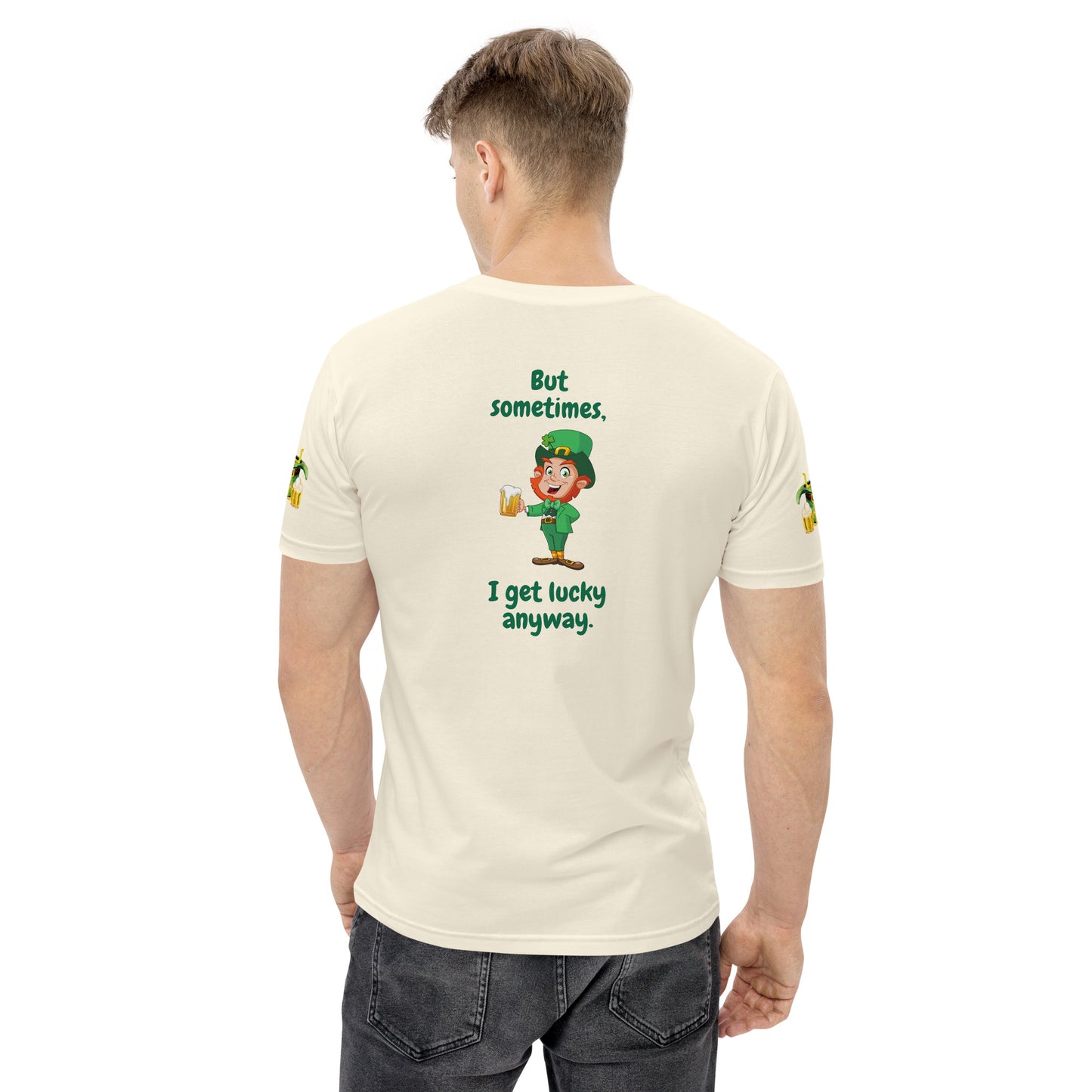 Irish I Were Lucky - Funny Men's St. Patrick's Day T-Shirt
