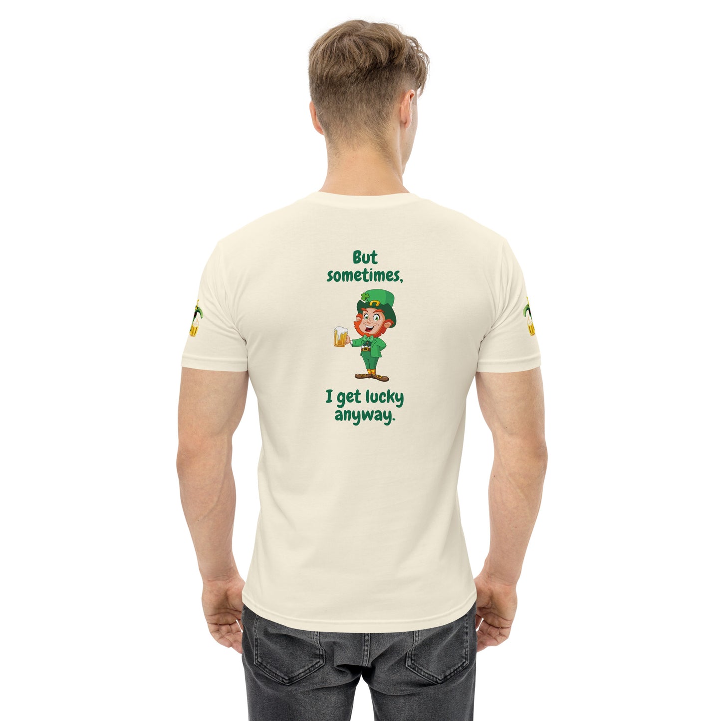 Irish I Were Lucky - Funny Men's St. Patrick's Day T-Shirt