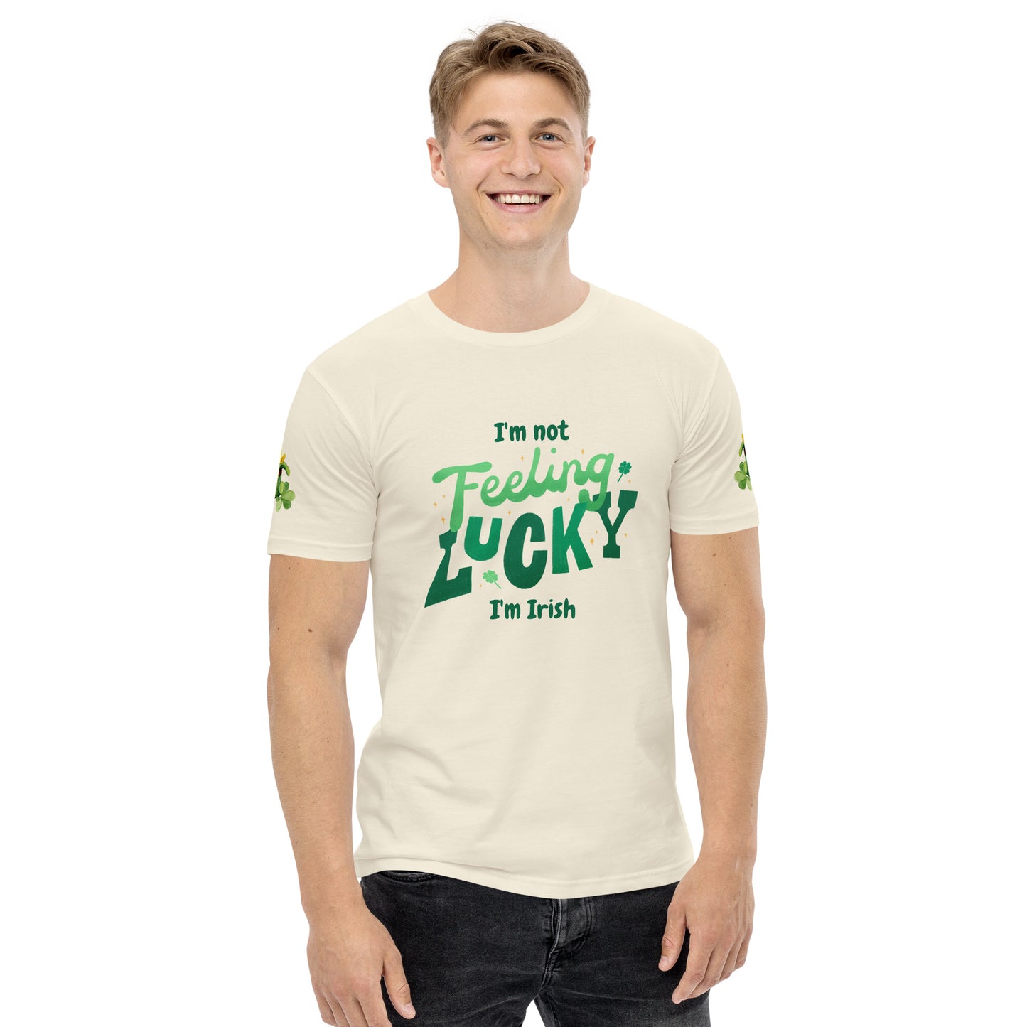 Irish I Were Lucky - Funny Men's St. Patrick's Day T-Shirt