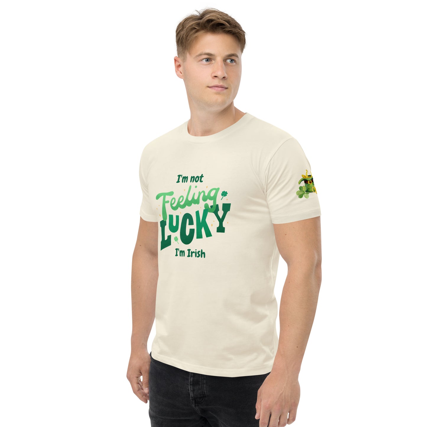 Irish I Were Lucky - Funny Men's St. Patrick's Day T-Shirt