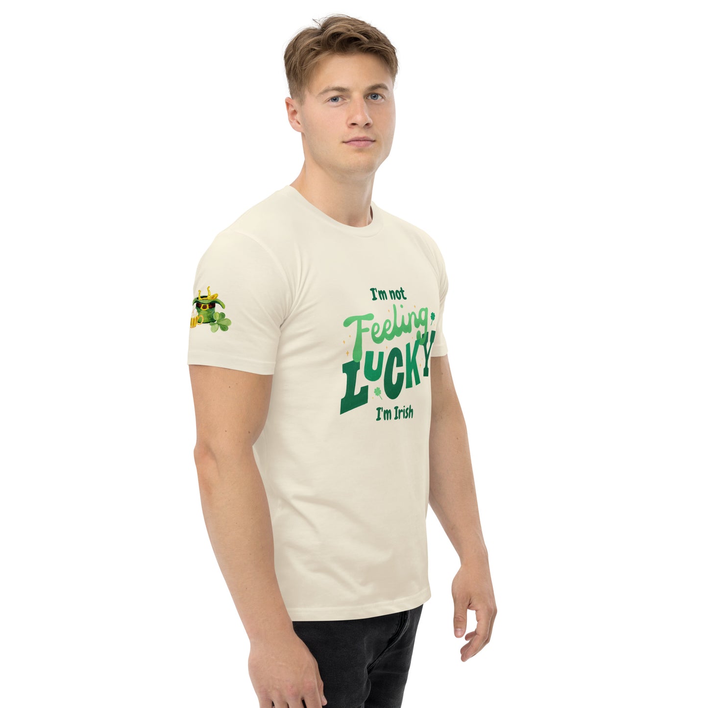 Irish I Were Lucky - Funny Men's St. Patrick's Day T-Shirt