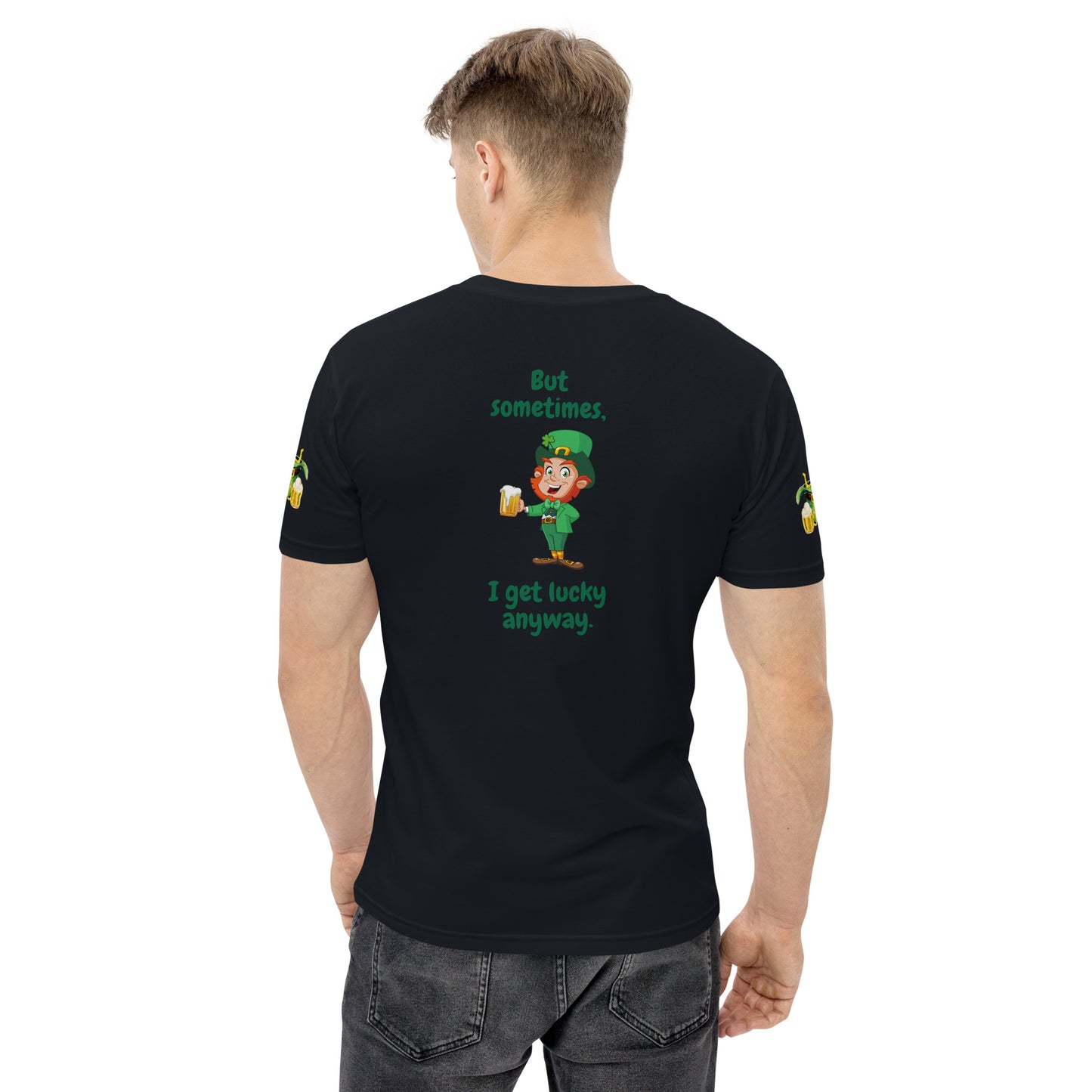 Irish I Were Lucky - Funny Men's St. Patrick's Day T-Shirt