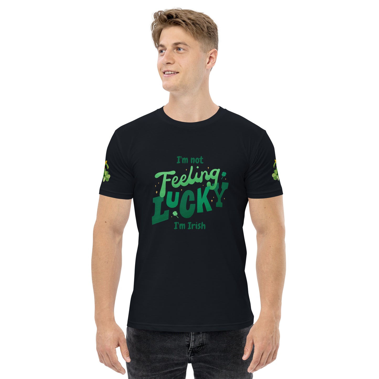 Irish I Were Lucky - Funny Men's St. Patrick's Day T-Shirt
