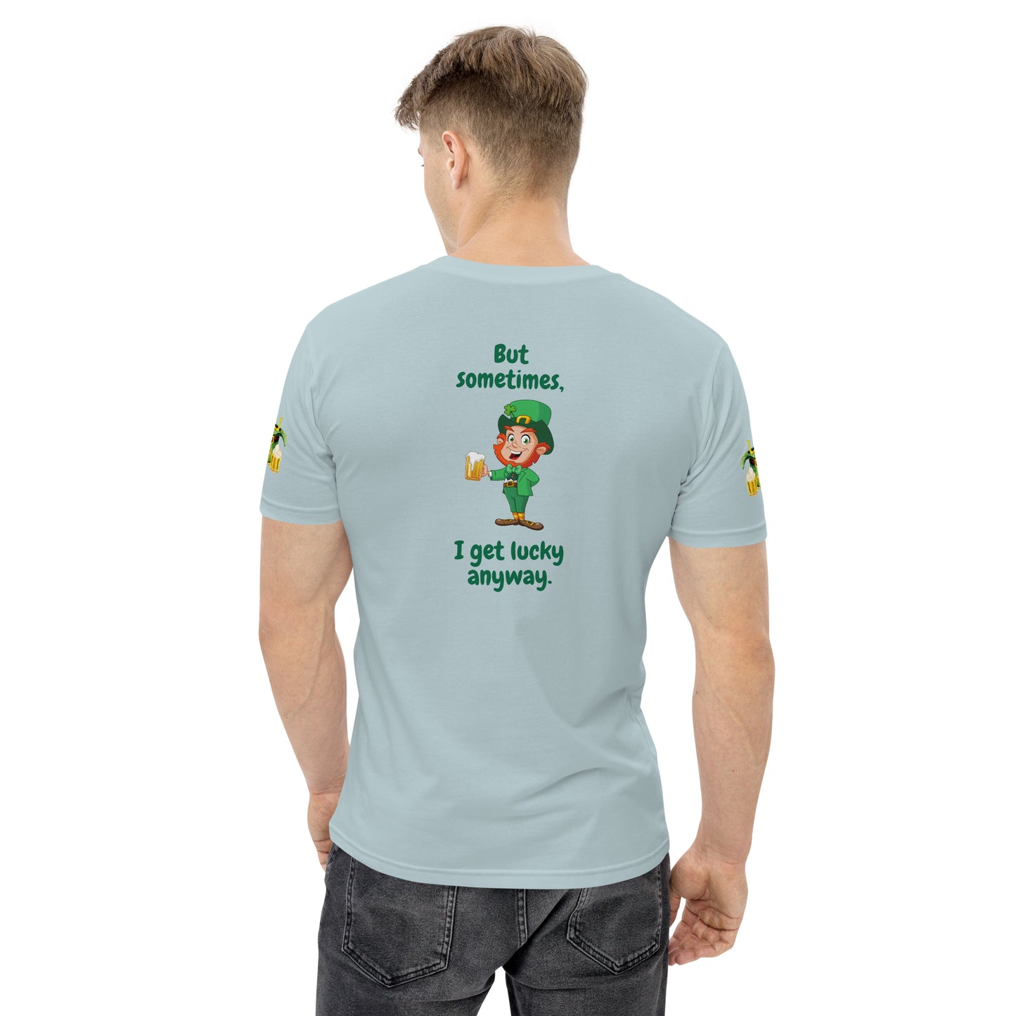 Irish I Were Lucky - Funny Men's St. Patrick's Day T-Shirt