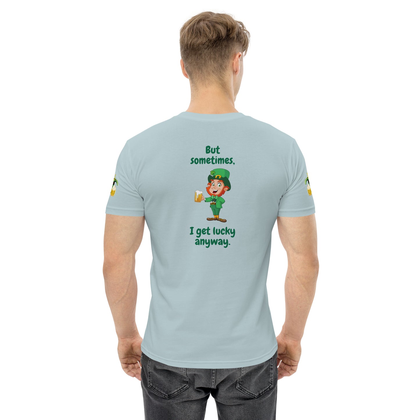 Irish I Were Lucky - Funny Men's St. Patrick's Day T-Shirt