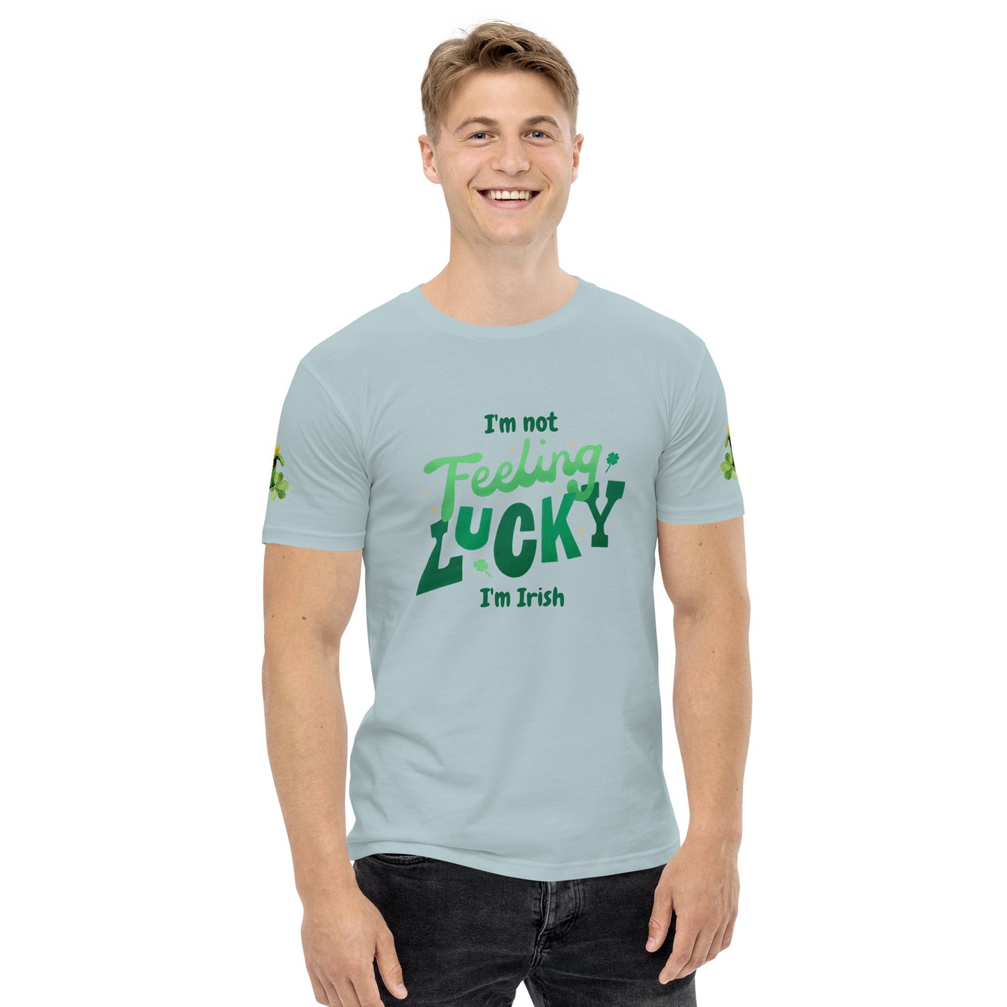 Irish I Were Lucky - Funny Men's St. Patrick's Day T-Shirt