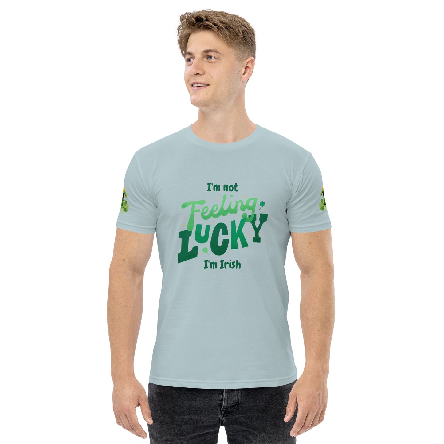 Irish I Were Lucky - Funny Men's St. Patrick's Day T-Shirt