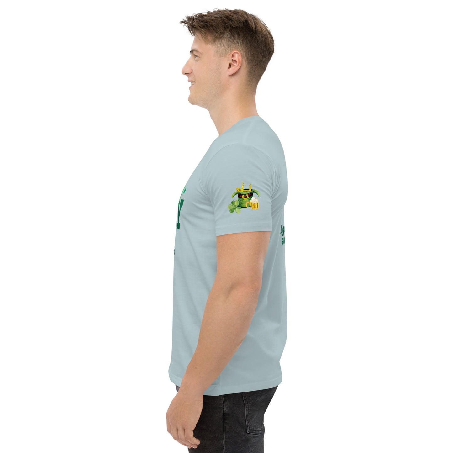 Irish I Were Lucky - Funny Men's St. Patrick's Day T-Shirt