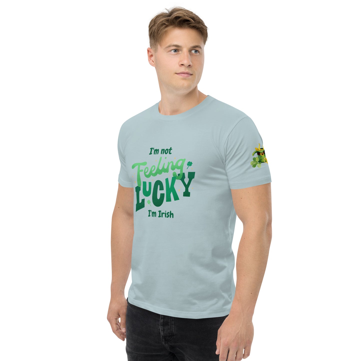 Irish I Were Lucky - Funny Men's St. Patrick's Day T-Shirt