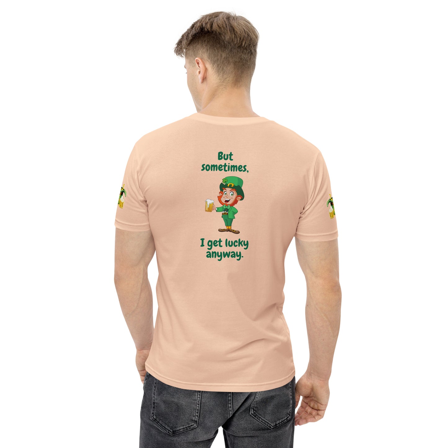Irish I Were Lucky - Funny Men's St. Patrick's Day T-Shirt