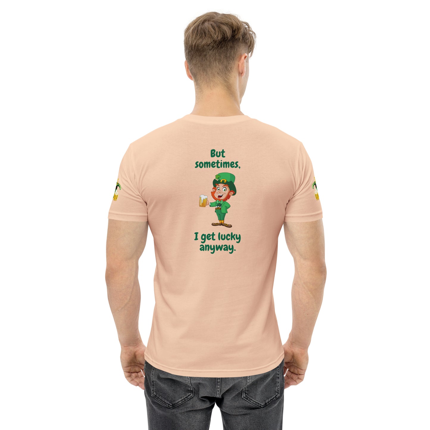 Irish I Were Lucky - Funny Men's St. Patrick's Day T-Shirt