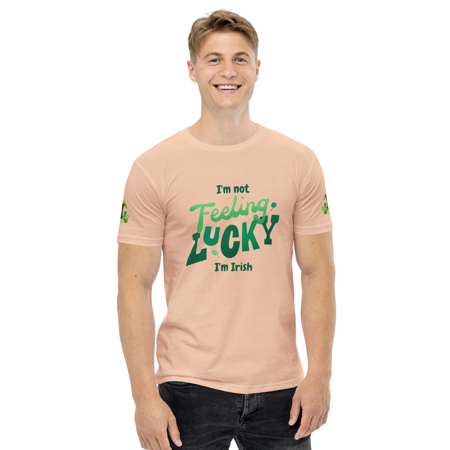 Irish I Were Lucky - Funny Men's St. Patrick's Day T-Shirt