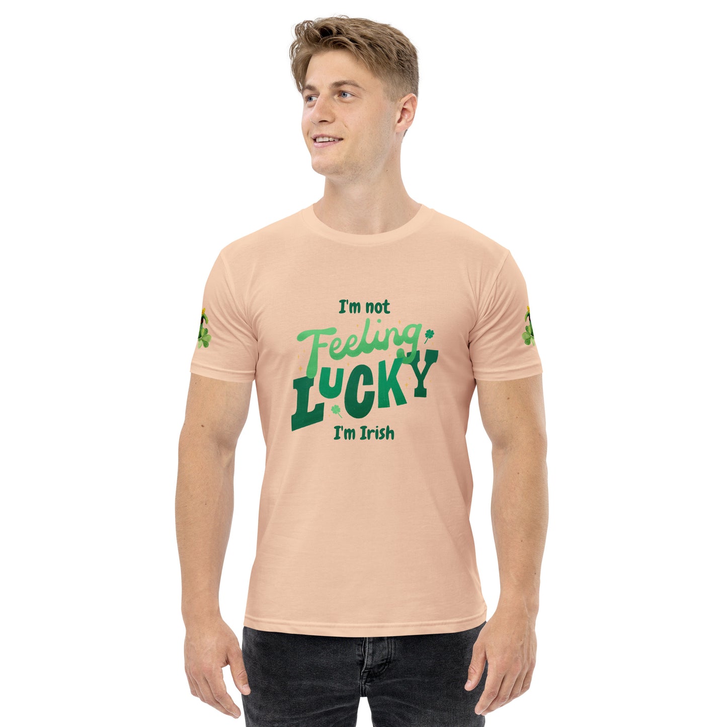 Irish I Were Lucky - Funny Men's St. Patrick's Day T-Shirt