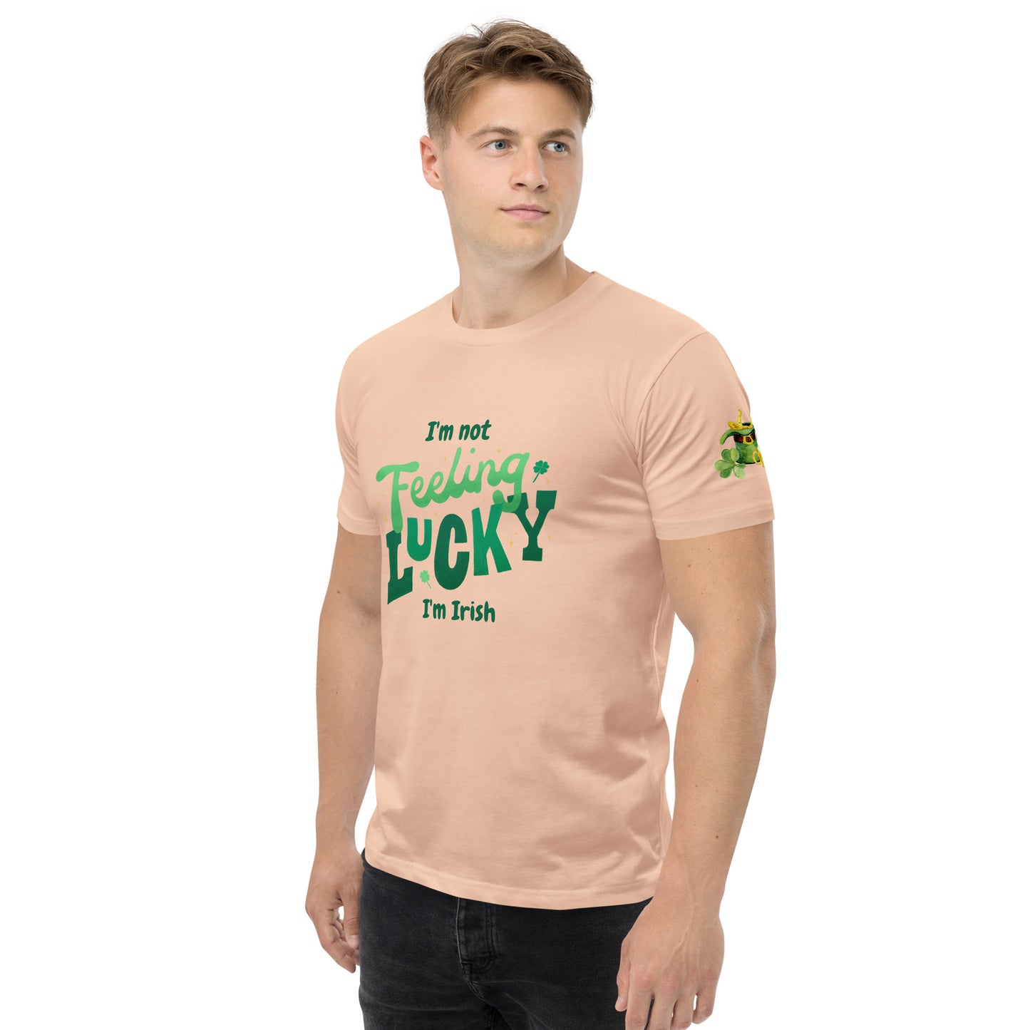 Irish I Were Lucky - Funny Men's St. Patrick's Day T-Shirt