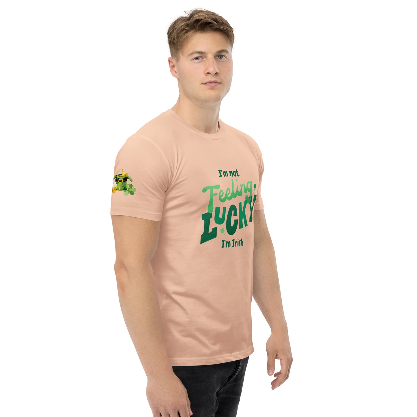 Irish I Were Lucky - Funny Men's St. Patrick's Day T-Shirt