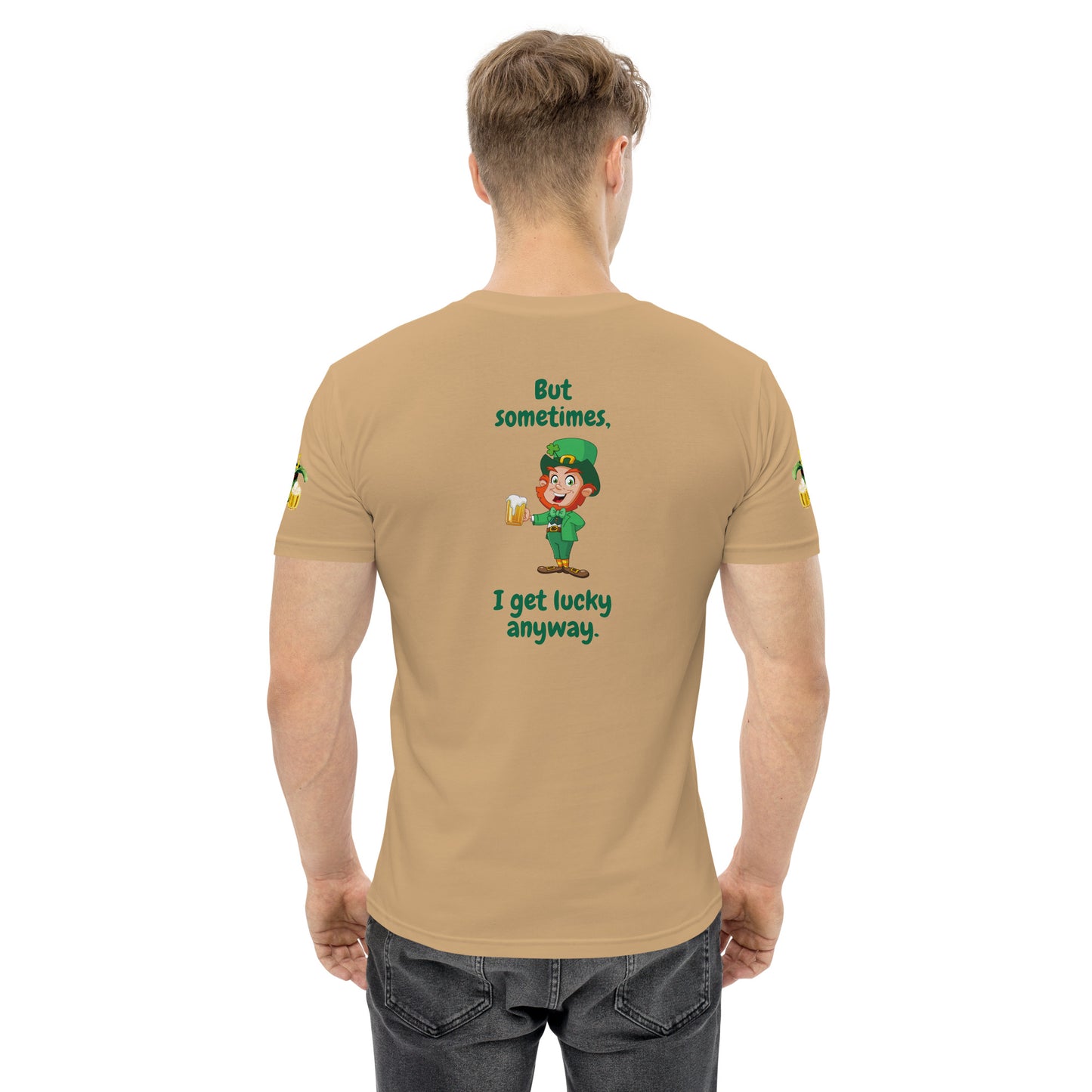 Irish I Were Lucky - Funny Men's St. Patrick's Day T-Shirt