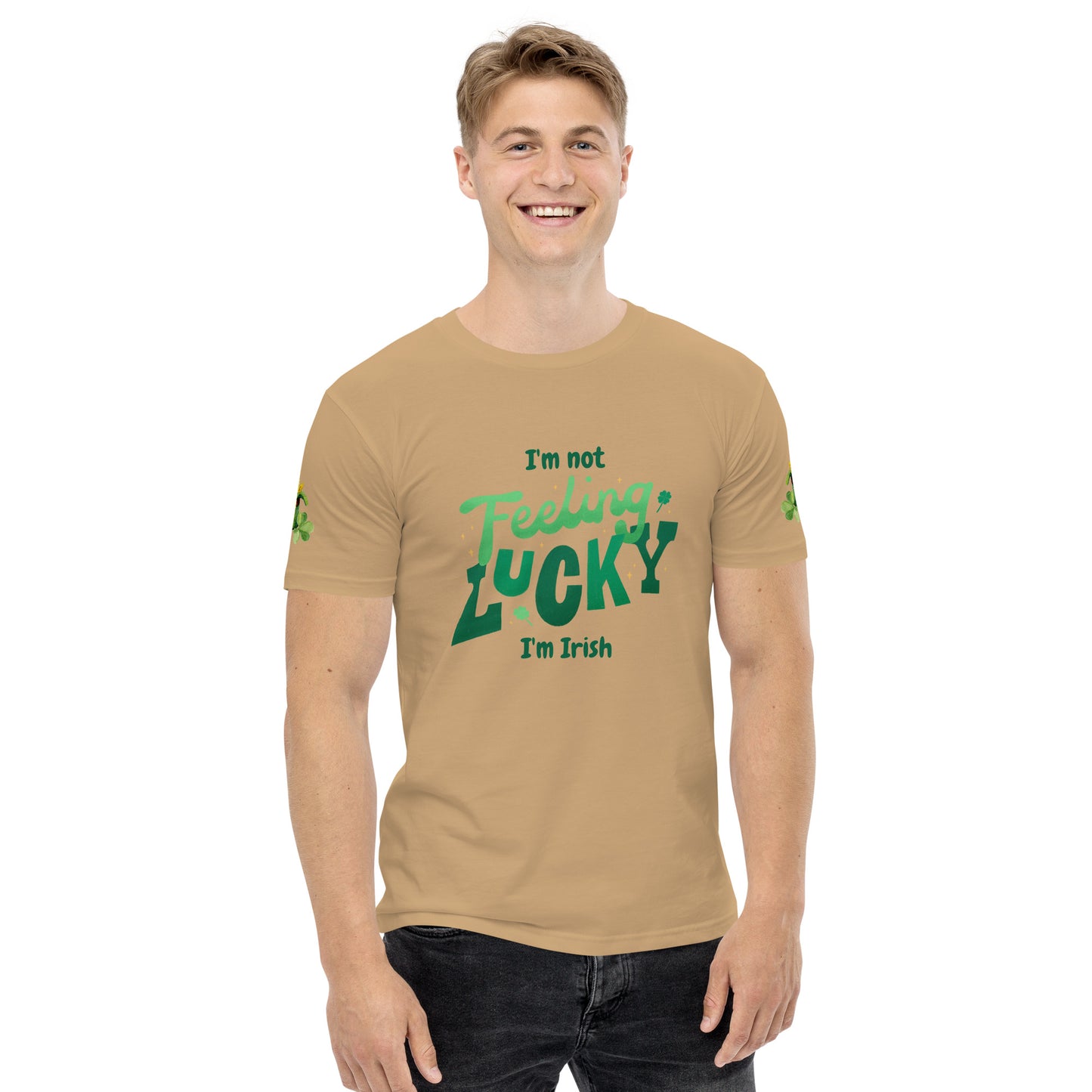 Irish I Were Lucky - Funny Men's St. Patrick's Day T-Shirt