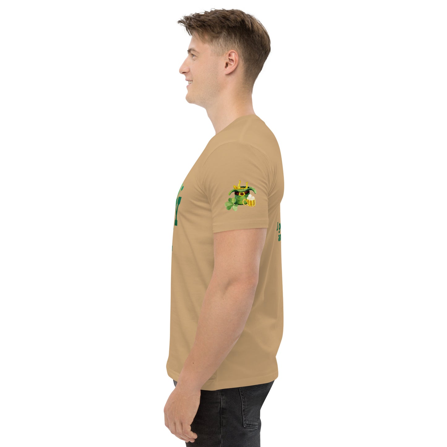 Irish I Were Lucky - Funny Men's St. Patrick's Day T-Shirt