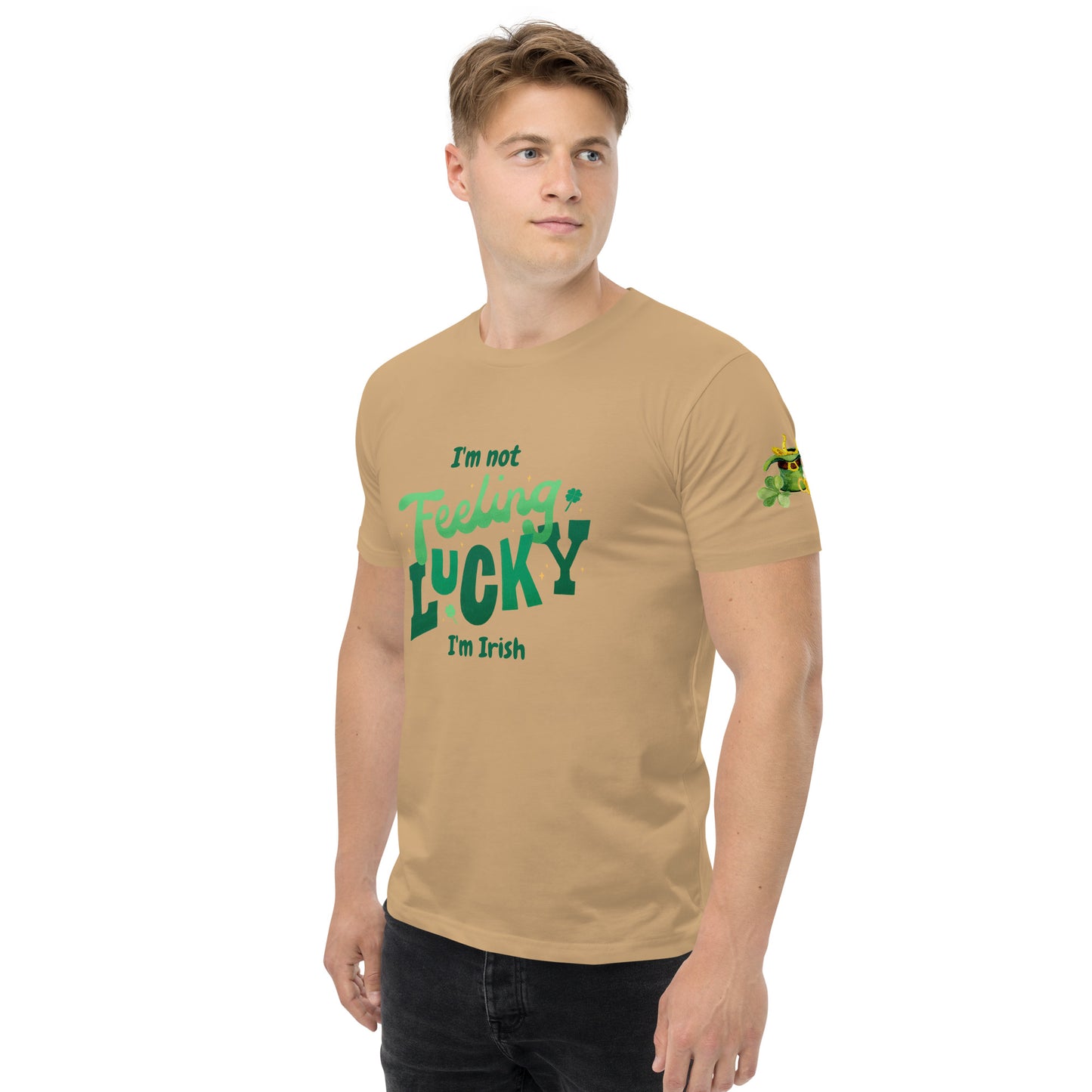 Irish I Were Lucky - Funny Men's St. Patrick's Day T-Shirt