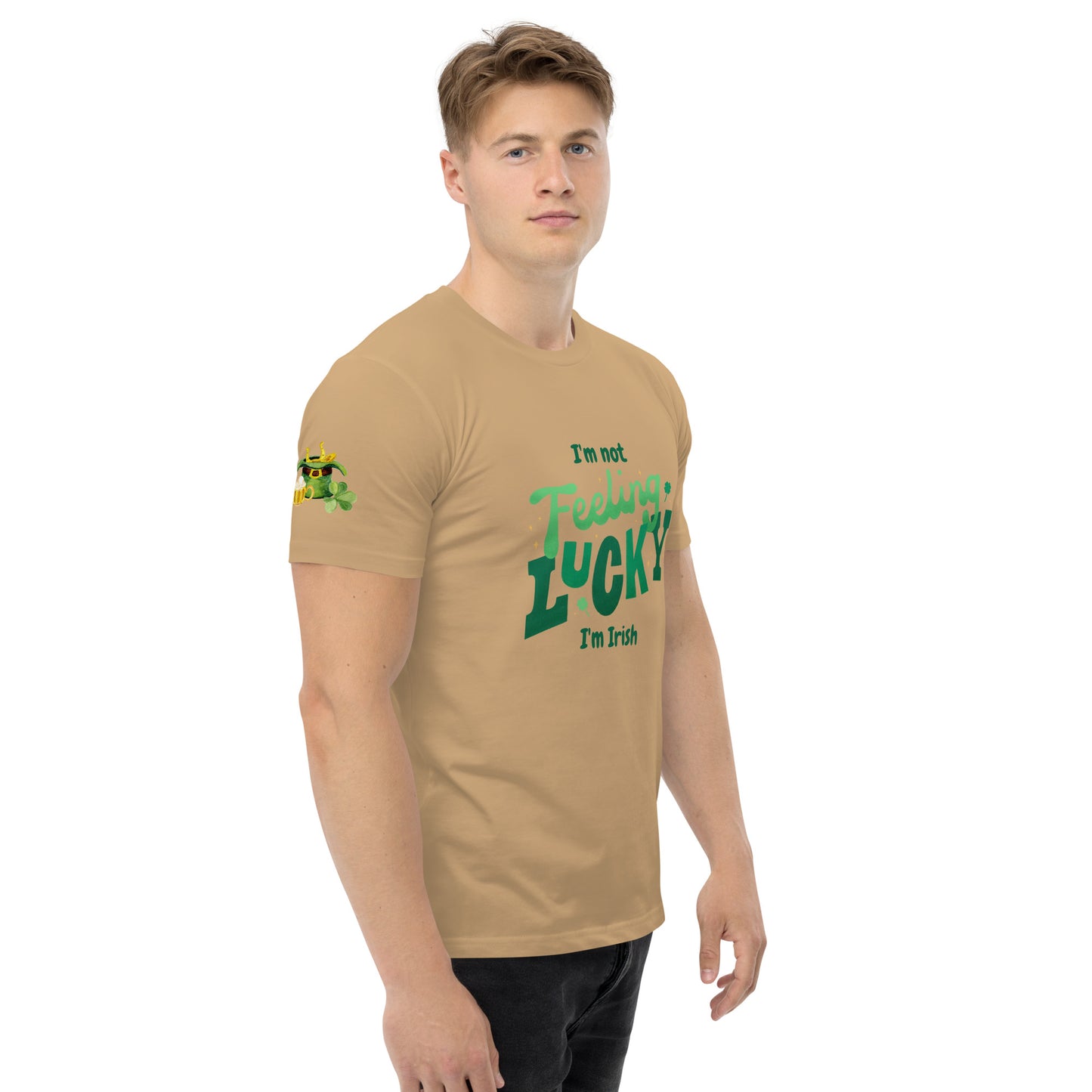 Irish I Were Lucky - Funny Men's St. Patrick's Day T-Shirt