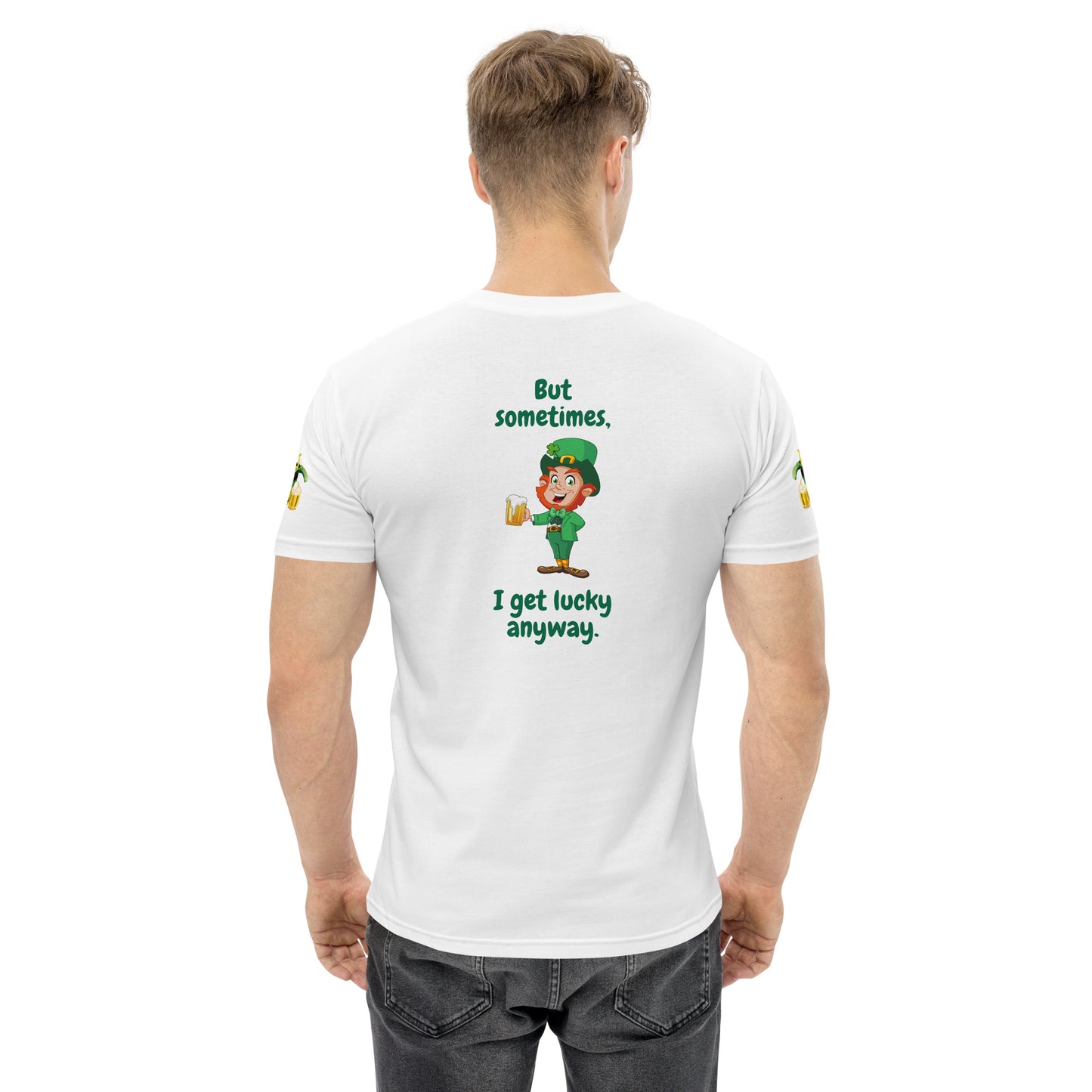 Irish I Were Lucky - Funny Men's St. Patrick's Day T-Shirt