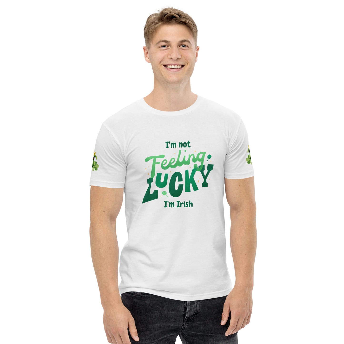 Irish I Were Lucky - Funny Men's St. Patrick's Day T-Shirt