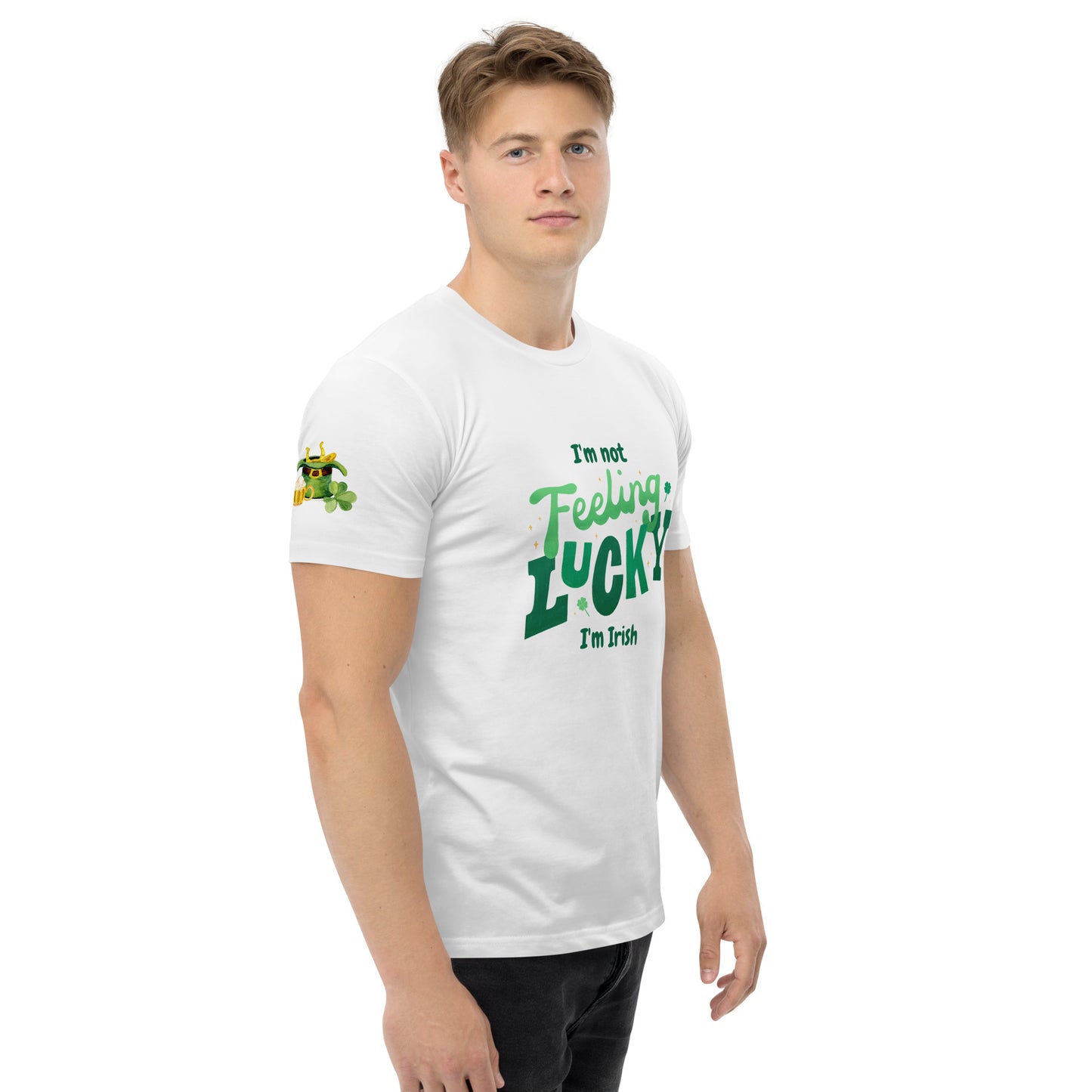 Irish I Were Lucky - Funny Men's St. Patrick's Day T-Shirt