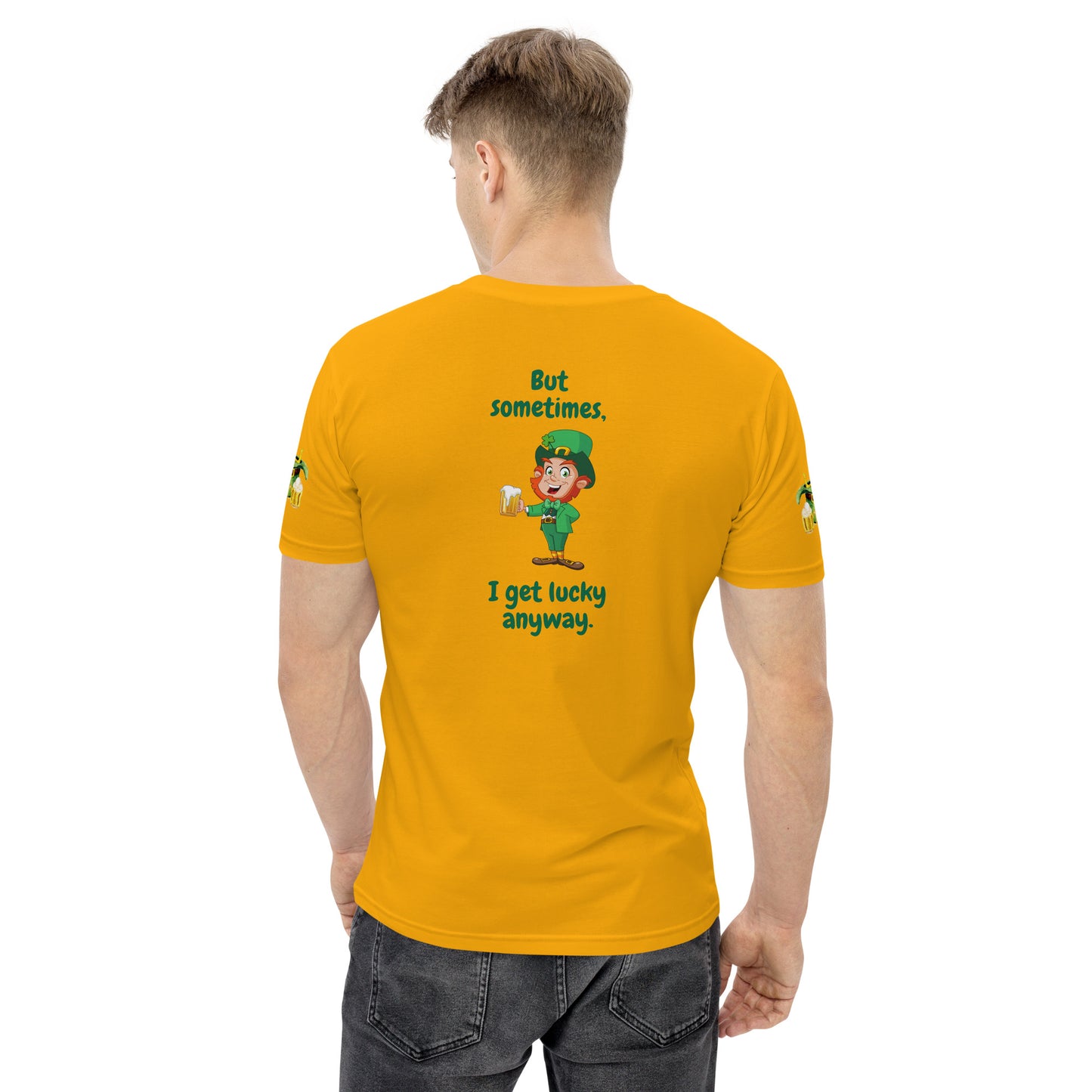 Irish I Were Lucky - Funny Men's St. Patrick's Day T-Shirt