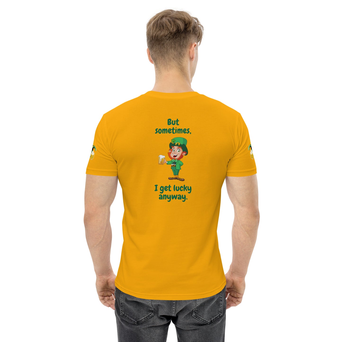 Irish I Were Lucky - Funny Men's St. Patrick's Day T-Shirt