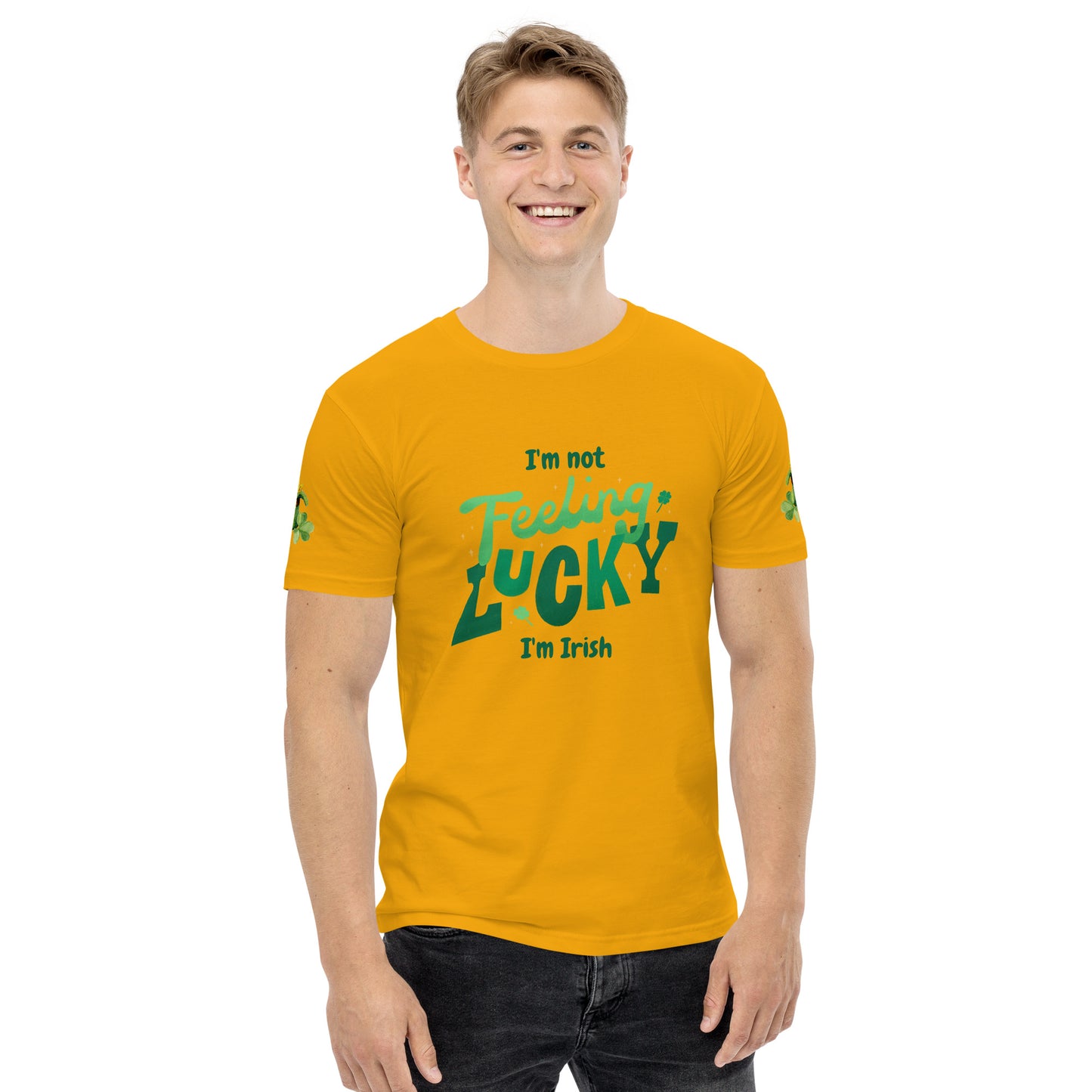 Irish I Were Lucky - Funny Men's St. Patrick's Day T-Shirt