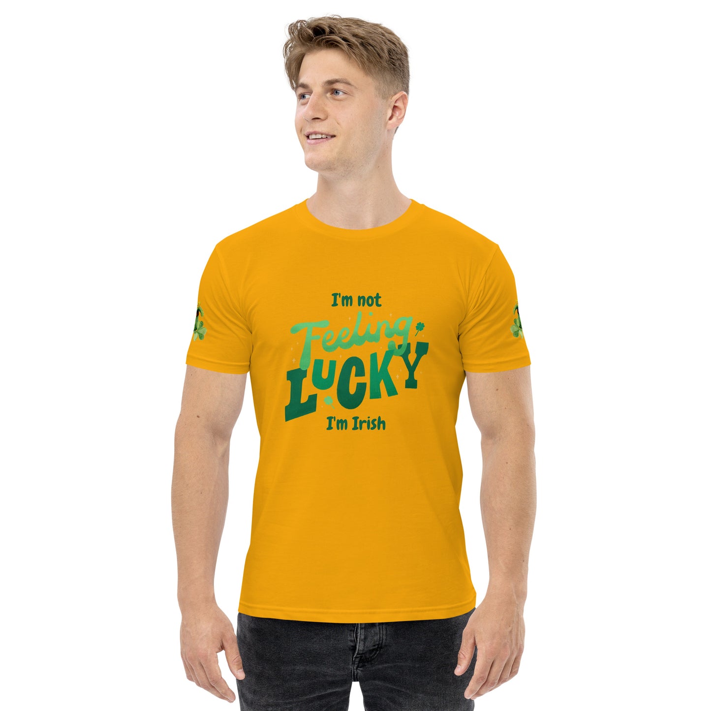 Irish I Were Lucky - Funny Men's St. Patrick's Day T-Shirt