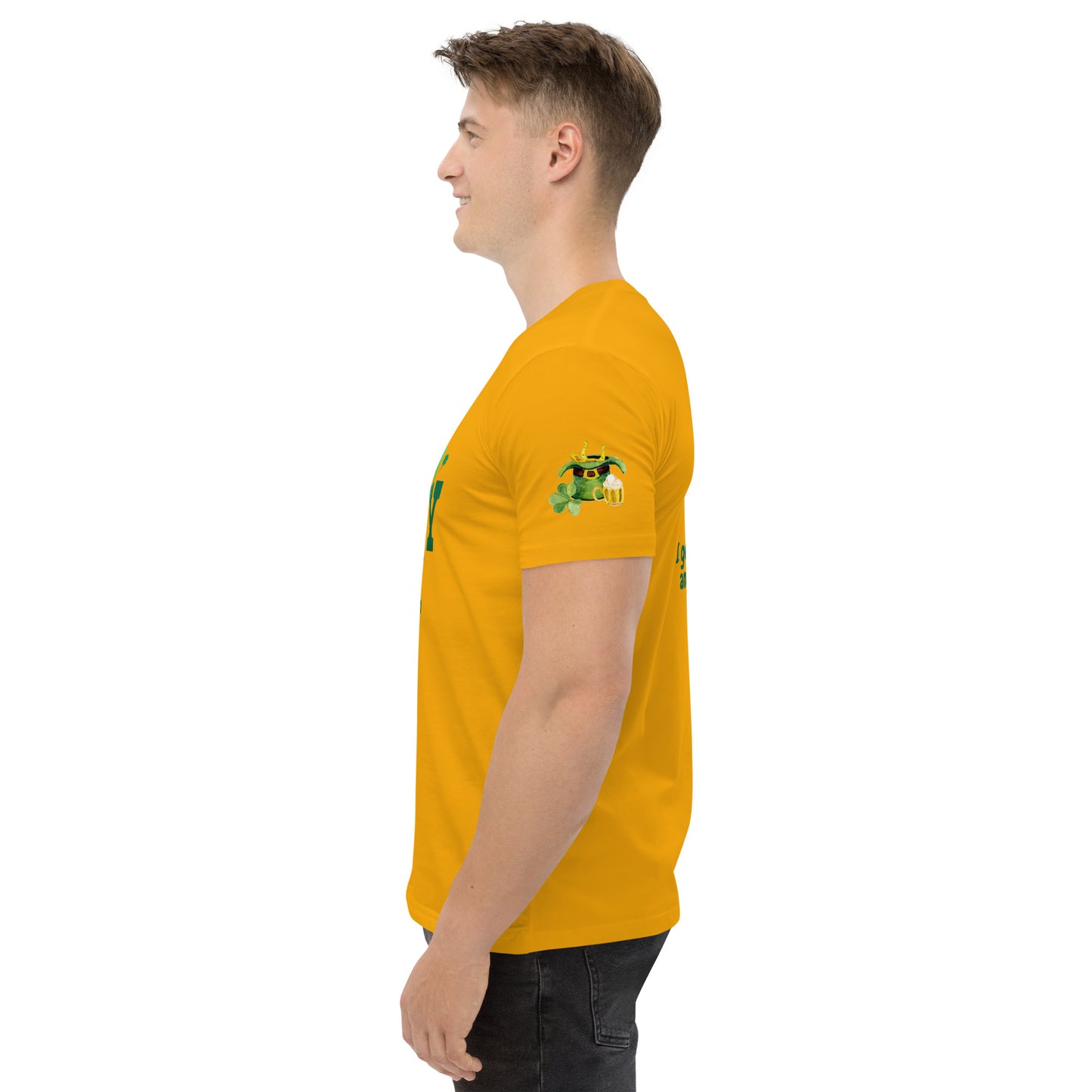 Irish I Were Lucky - Funny Men's St. Patrick's Day T-Shirt