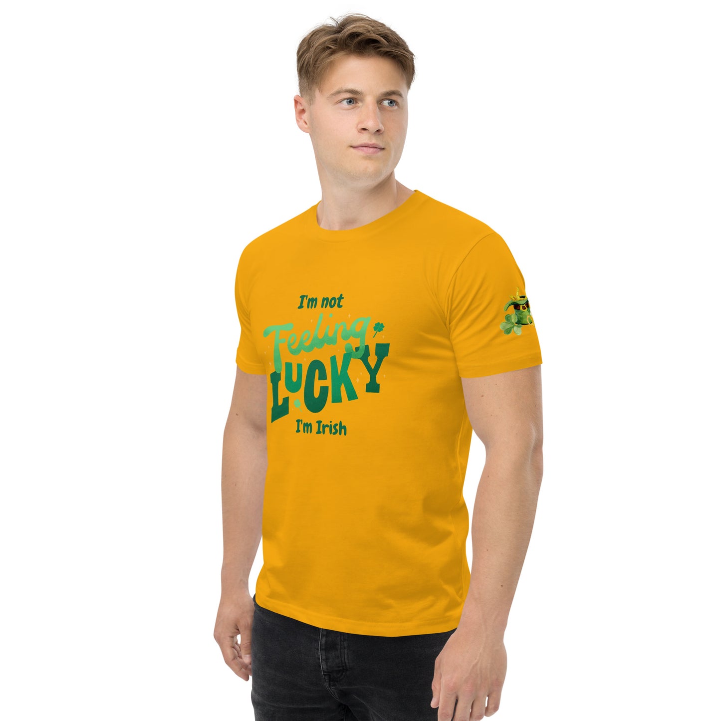 Irish I Were Lucky - Funny Men's St. Patrick's Day T-Shirt