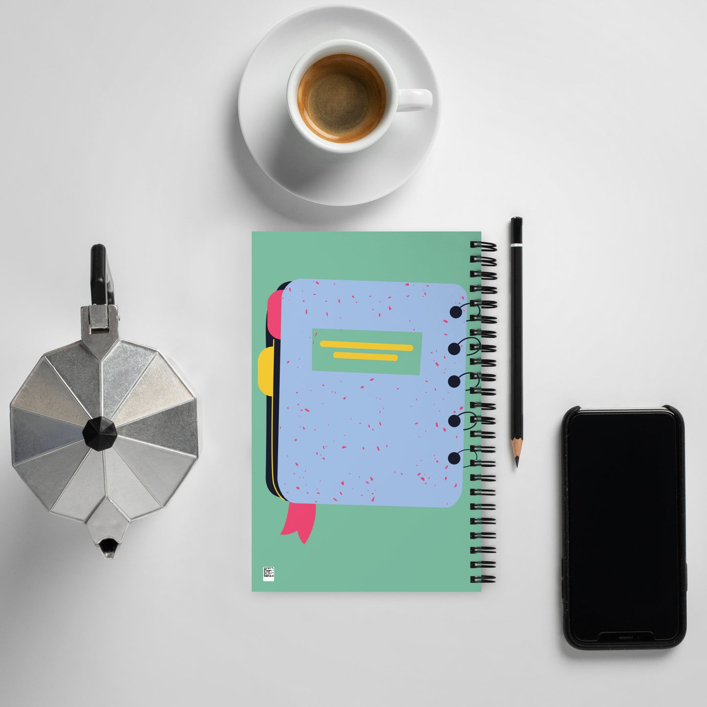 Bullet Journal Dotted Spiral Notebook Weekly Planner