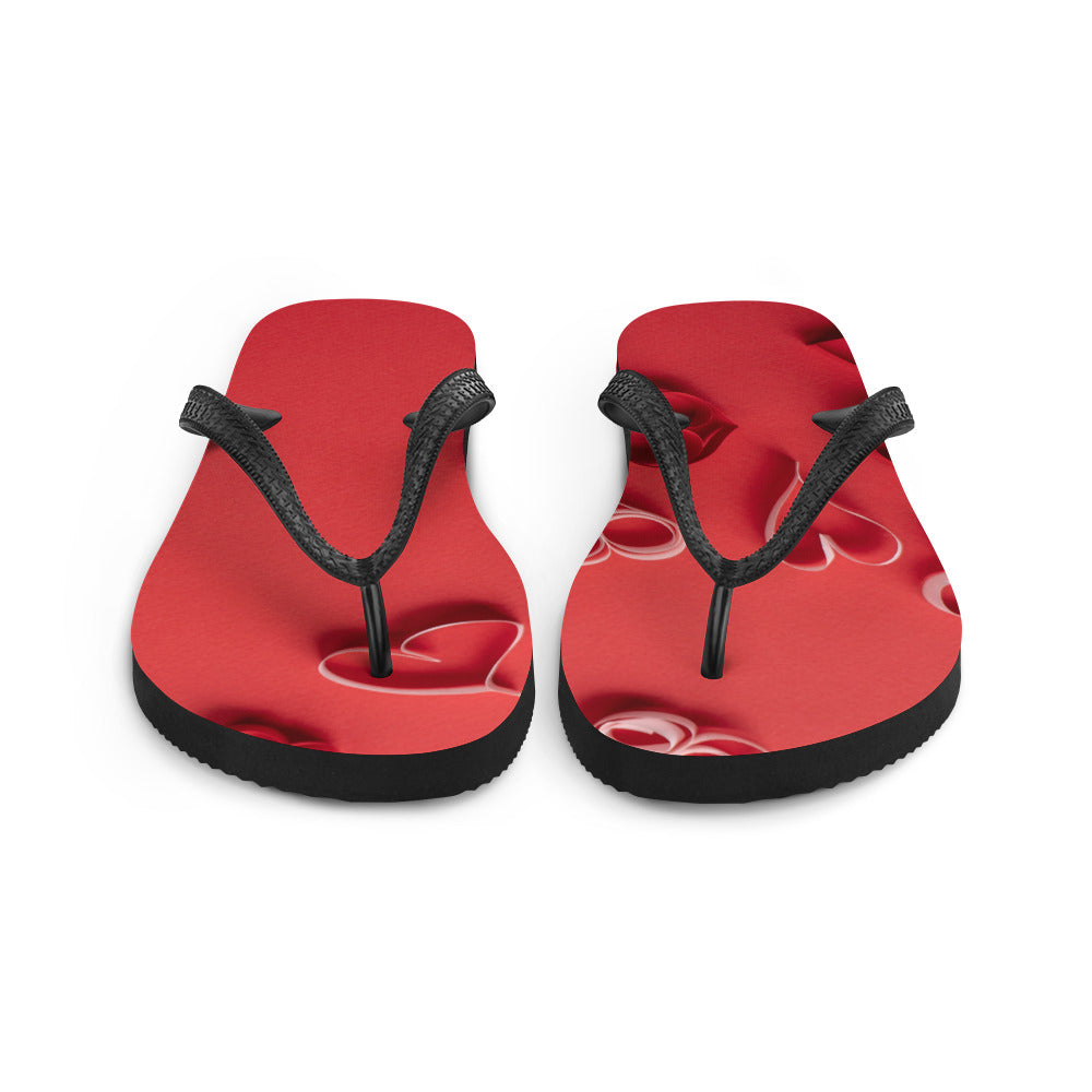 Paper Hearts Flip-Flops