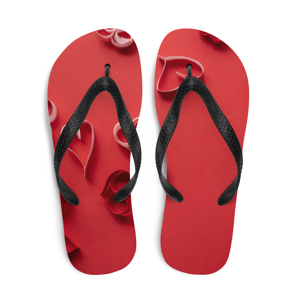 Paper Hearts Flip-Flops