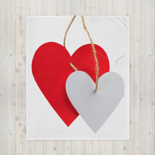 Valentine's Day Throw Blanket