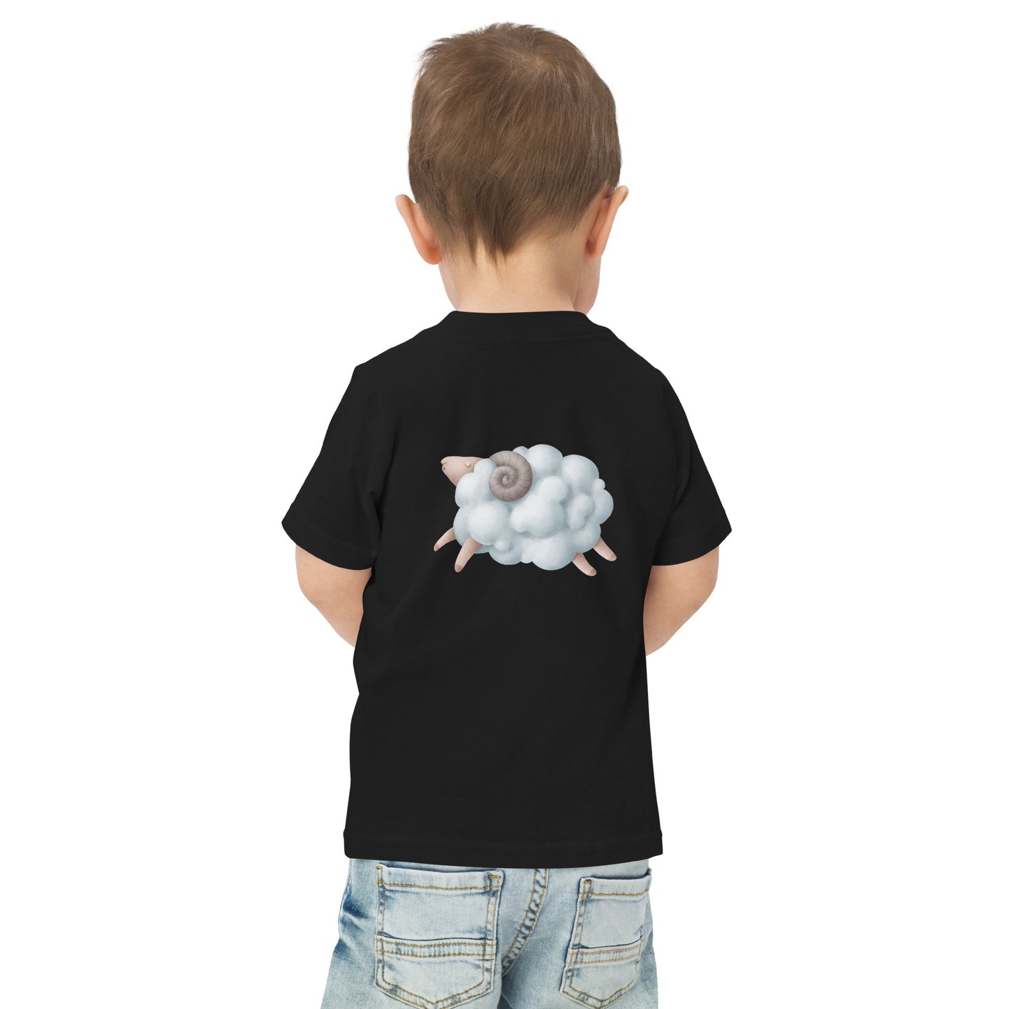 Unisex Toddler Jersey T-shirt Sweet Dreams. Printed Front & Back!
