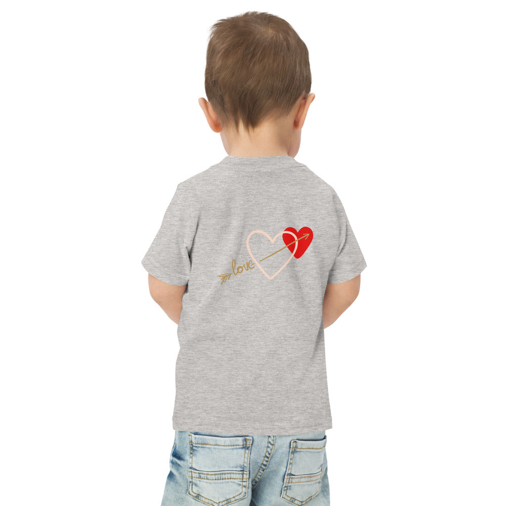 Amore Handwritten Toddler Jersey T-shirt