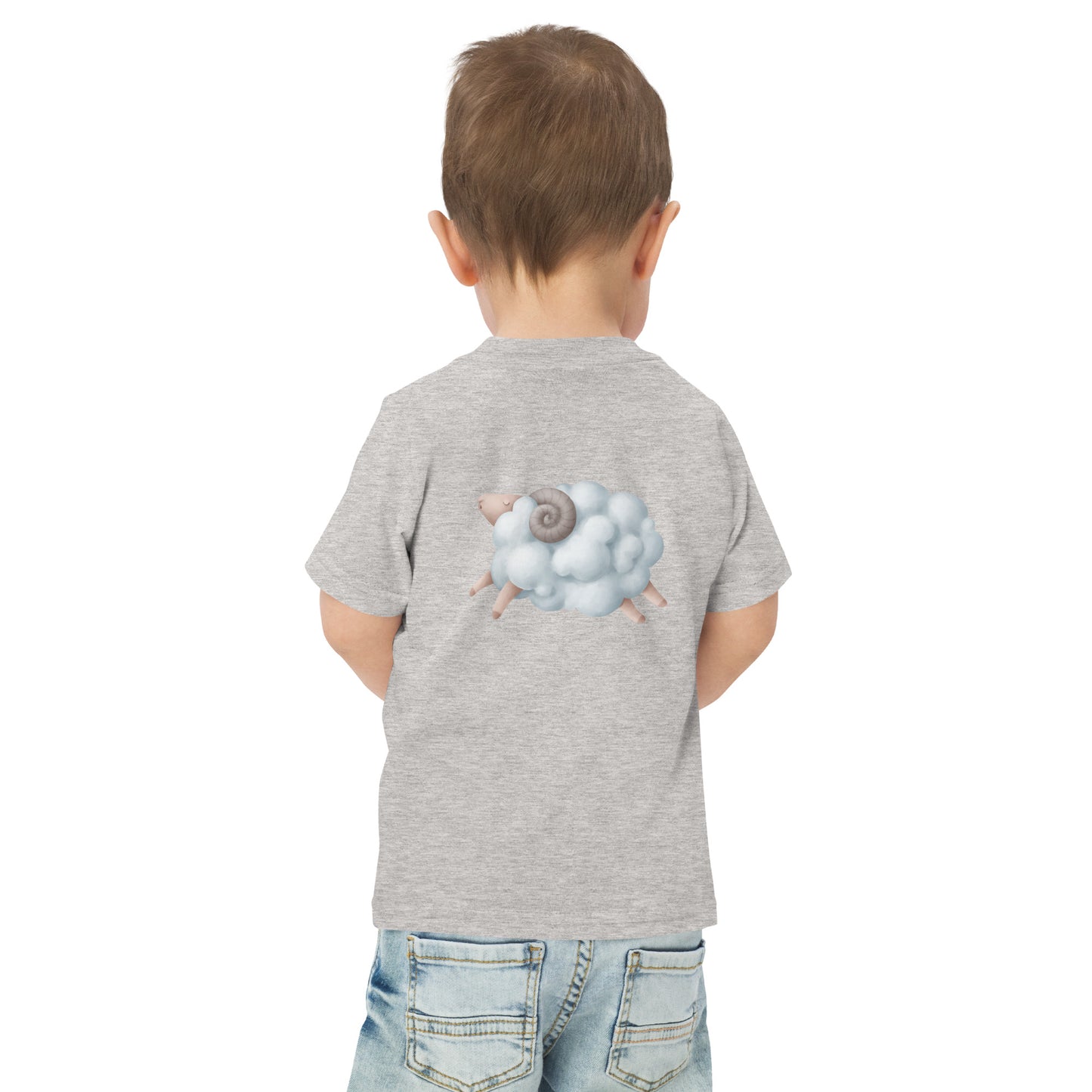 Unisex Toddler Jersey T-shirt Sweet Dreams. Printed Front & Back!
