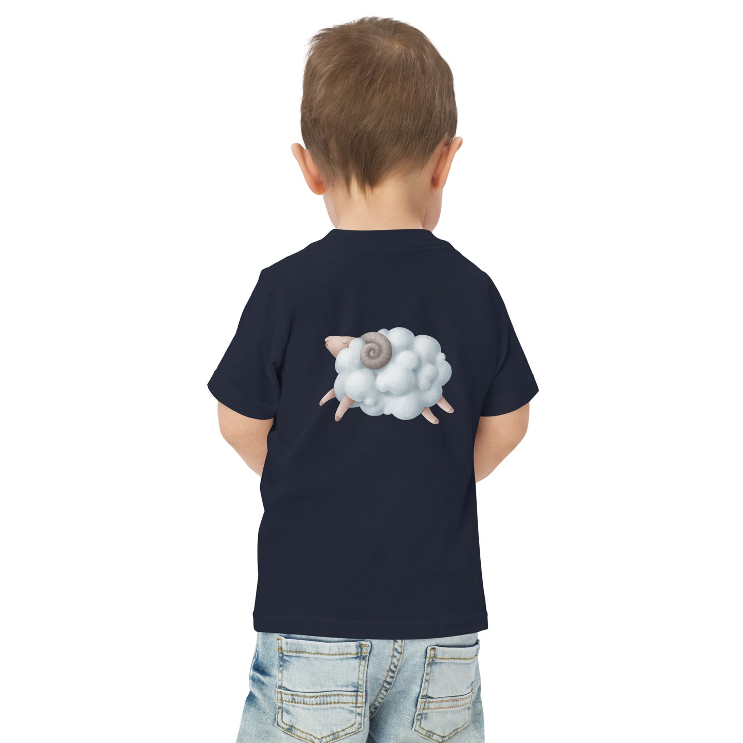 Unisex Toddler Jersey T-shirt Sweet Dreams. Printed Front & Back!