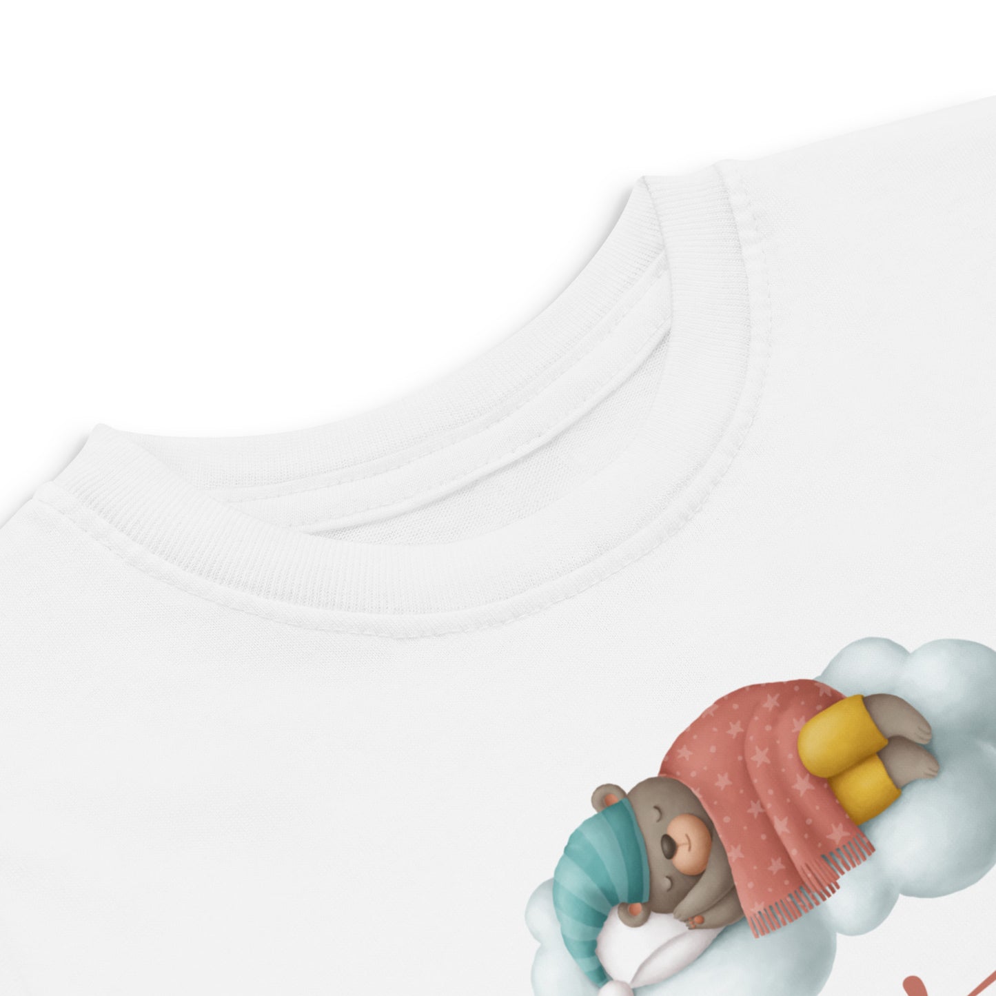 Unisex Toddler Jersey T-shirt Sweet Dreams. Printed Front & Back!