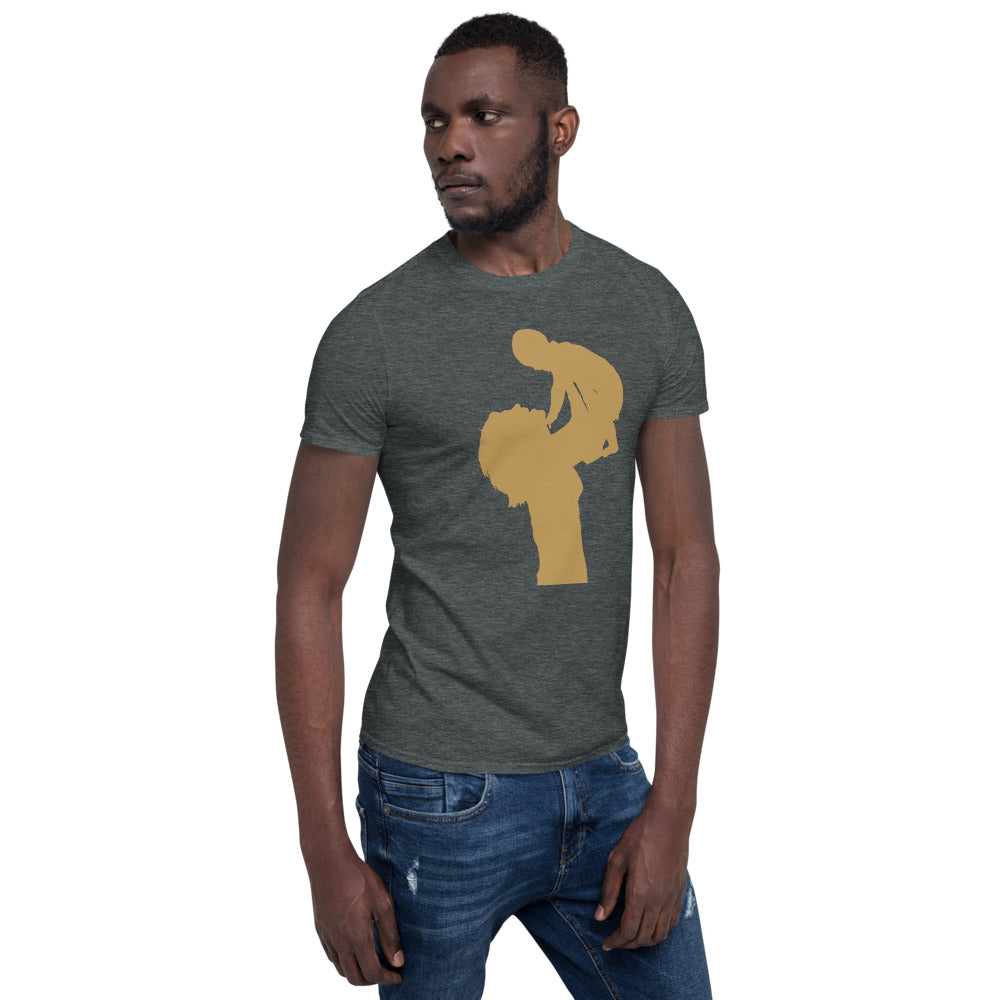 Mother Playing with Child Short-Sleeve Unisex T-Shirt