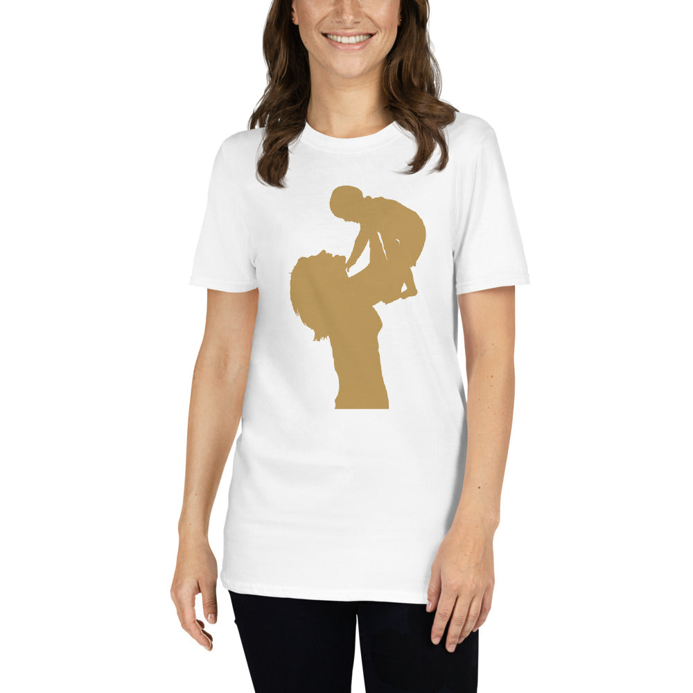 Mother Playing with Child Short-Sleeve Unisex T-Shirt