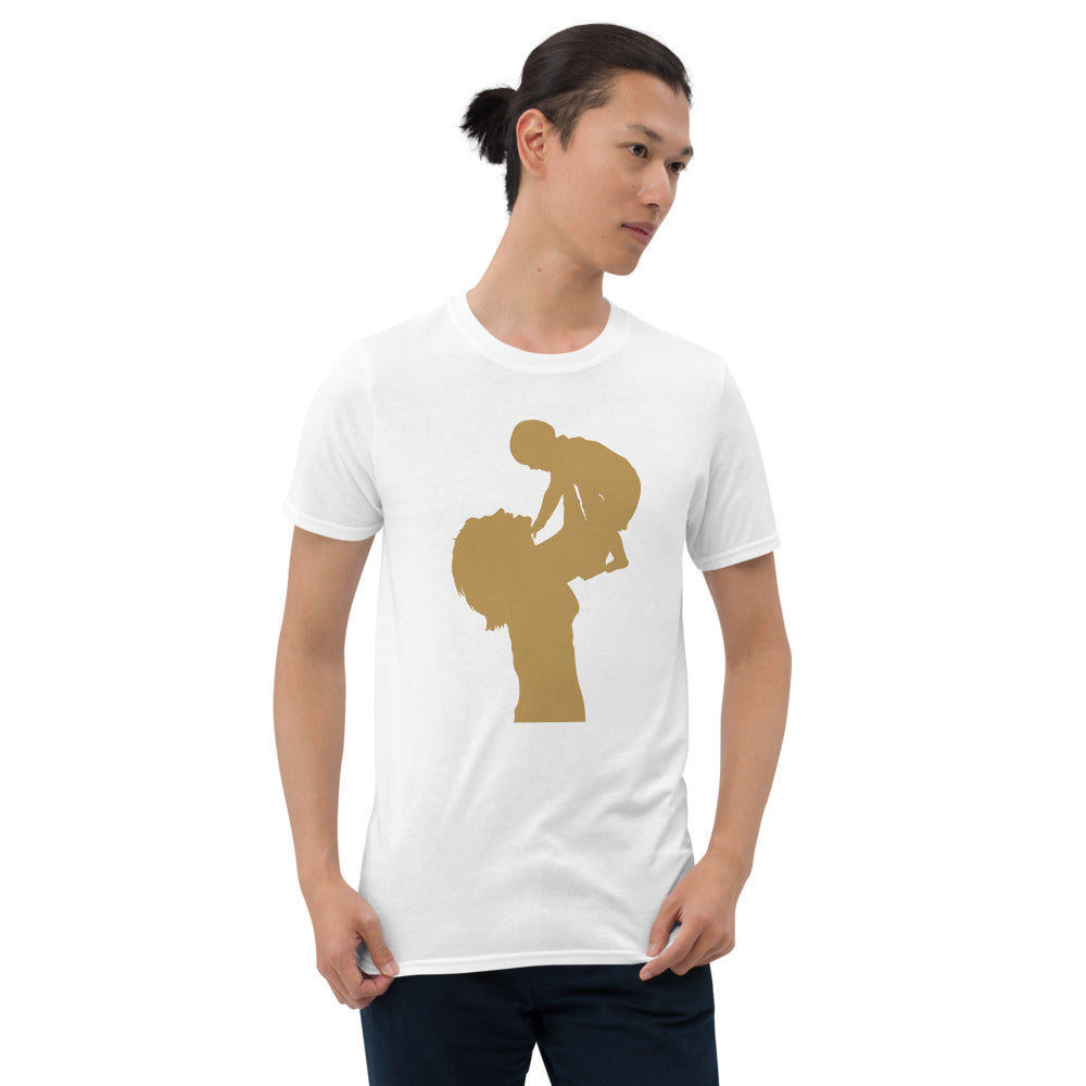 Mother Playing with Child Short-Sleeve Unisex T-Shirt
